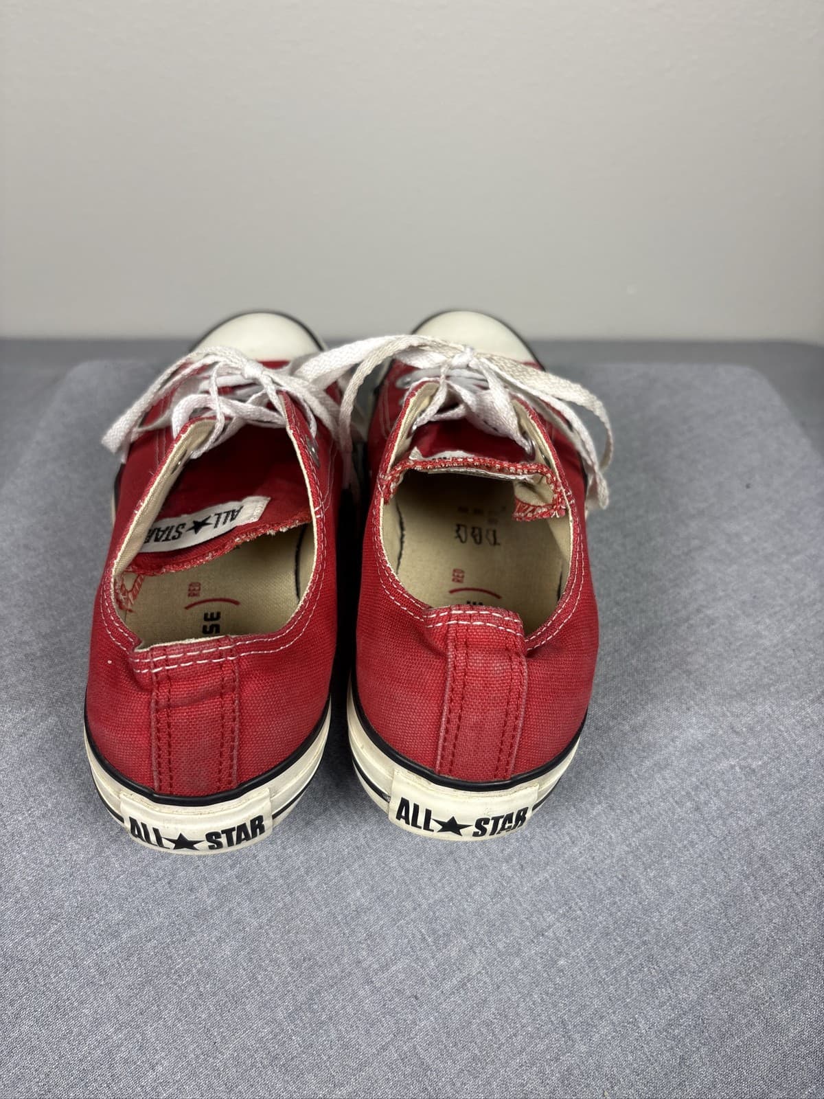 Converse Chuck Taylor All Star Ox Low Red Canvas Sneakers Unisex Men’s 6 Women 7 - Thumbnail 4