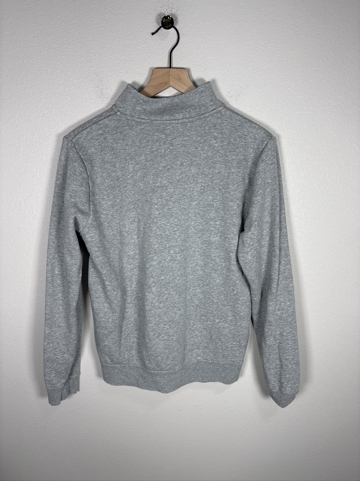 Nike Sportswear Club Fleece 1/2 Zip Sweatshirt Mens Gray Pullover S - Thumbnail 2