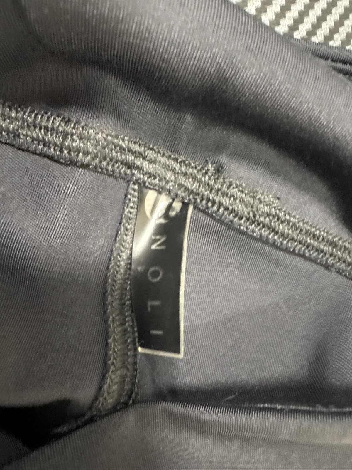 Noli Yoga Black Athletic Leggings Women Workout Gym Pants Size S - Thumbnail 3