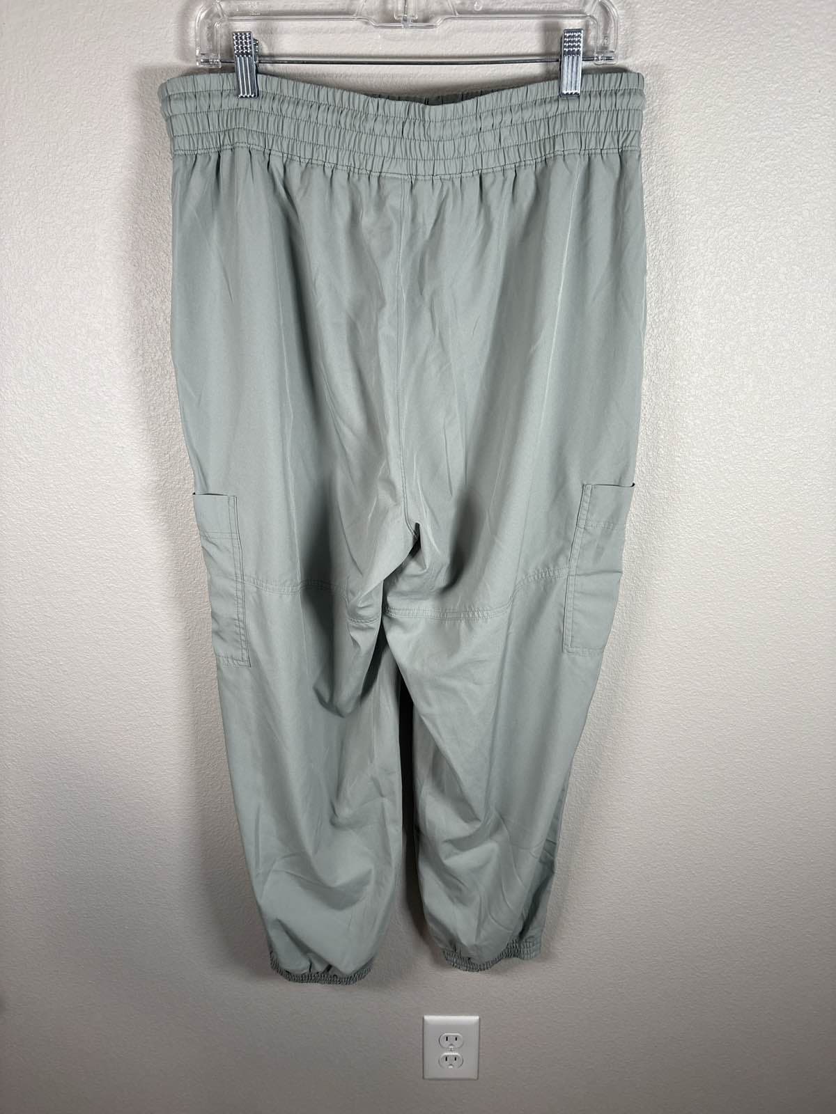 Old Navy StretchTech Jogger Pants Women's L Grey Drawstring - Thumbnail 5