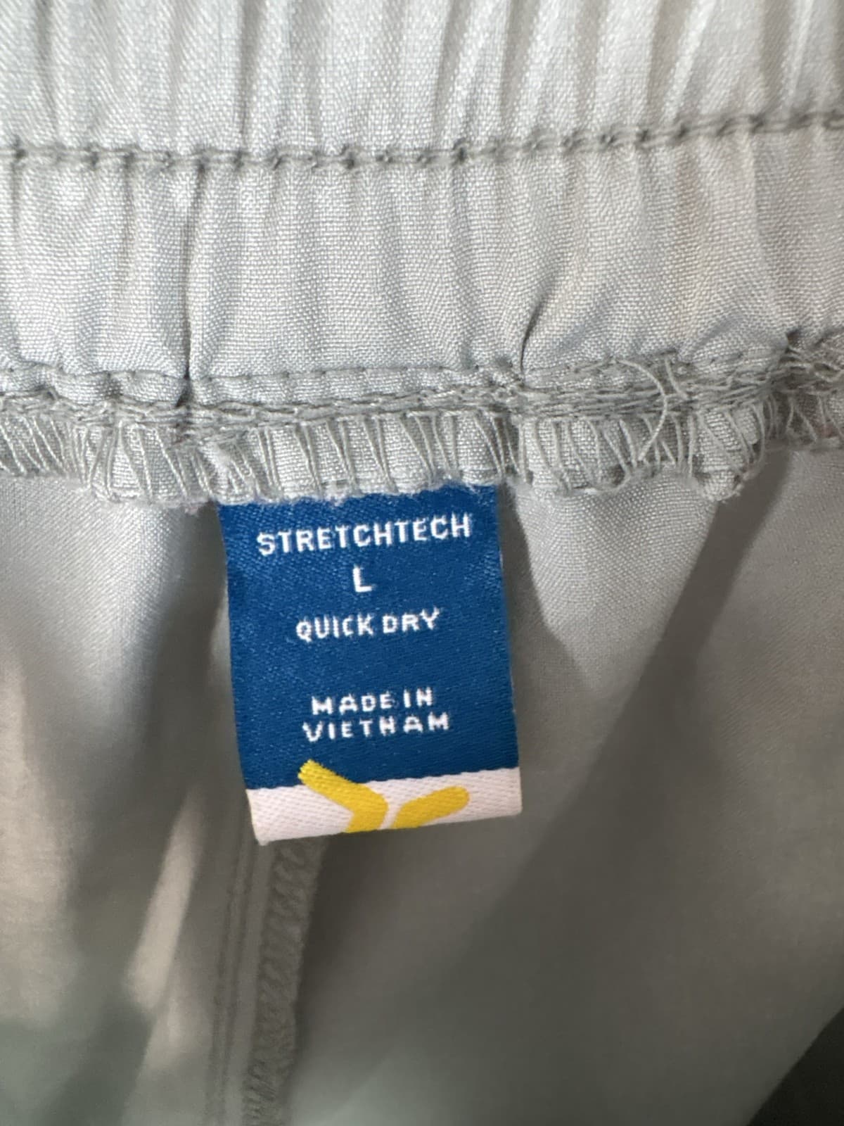 Old Navy StretchTech Jogger Pants Women's L Grey Drawstring - Thumbnail 4