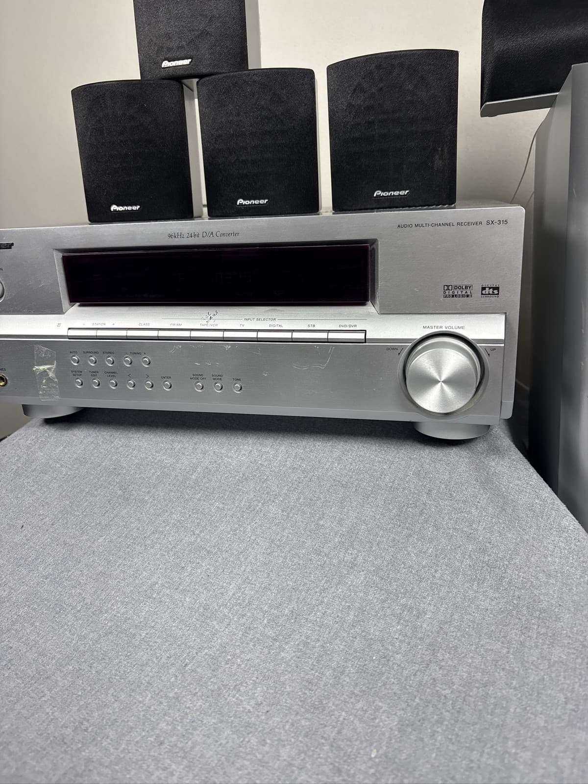 Pioneer SX-315 Home Theater 5.1 Receiver S-FCRW2500 Speaker System - Thumbnail 2