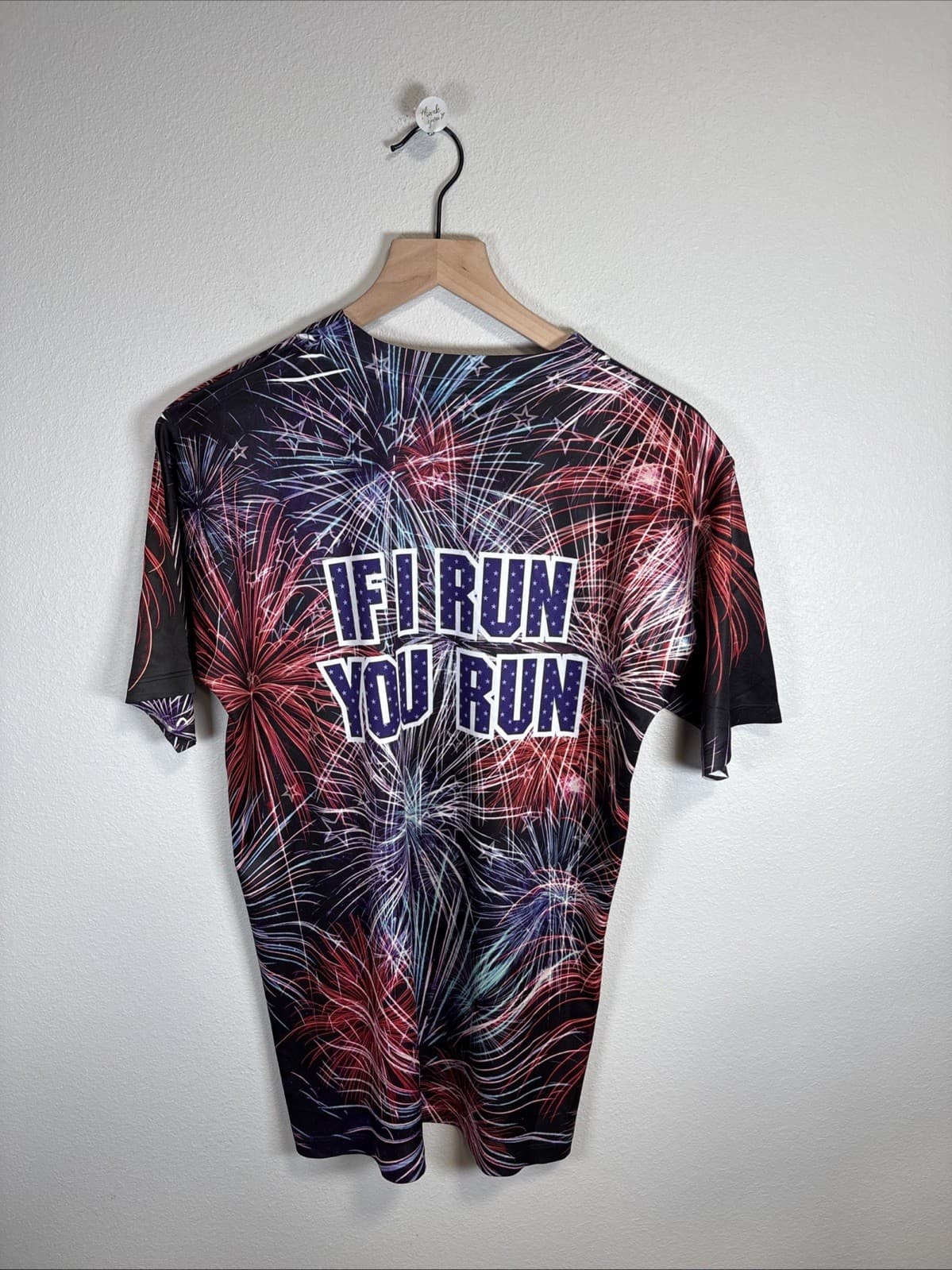 Fireworks Director Tee - All Over Print Pyrotechnics 4th of July Size M - Thumbnail 2