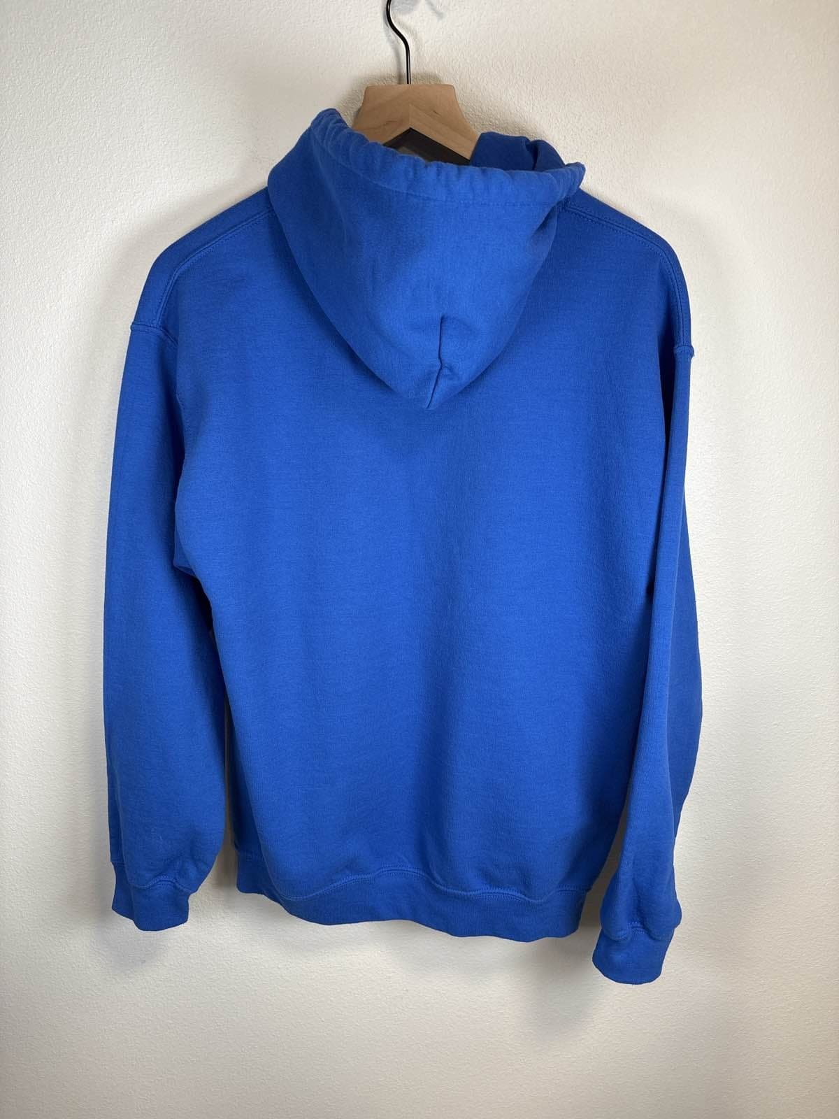 Itasca Park Hoodie Sweatshirt Blue Headwaters Mens M - Thumbnail 4