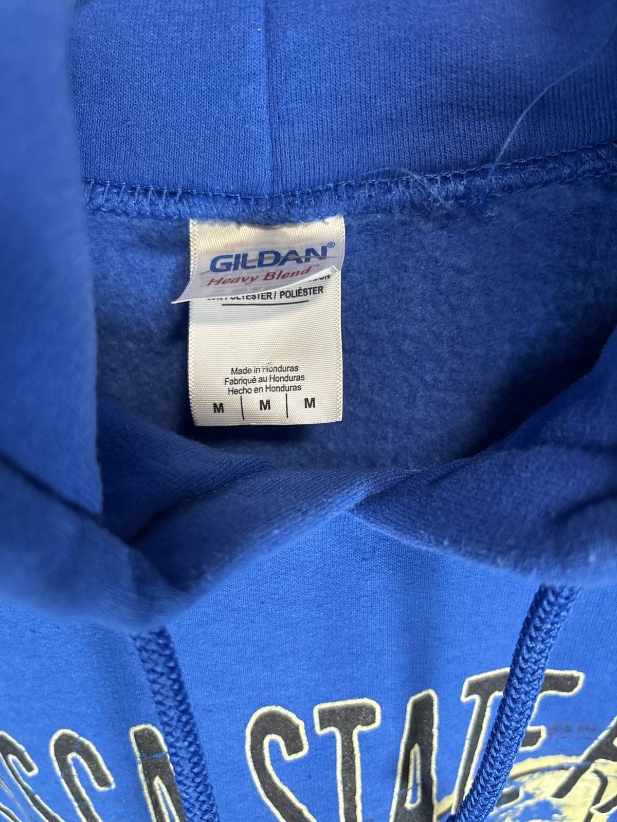 Itasca Park Hoodie Sweatshirt Blue Headwaters Mens M - Thumbnail 3