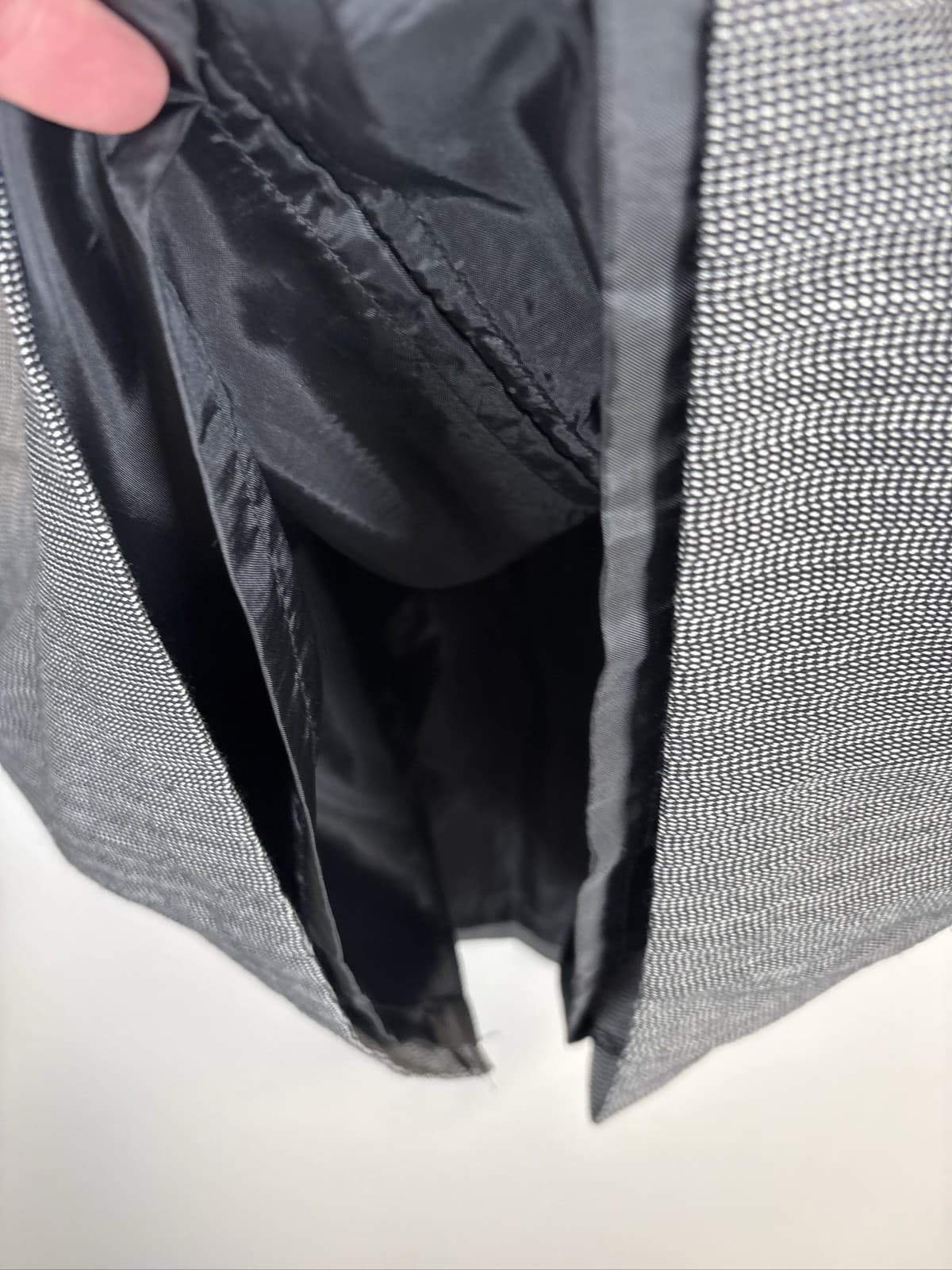 Women's Size 14 Gray Pencil Skirt Career Office Washable - Thumbnail 4