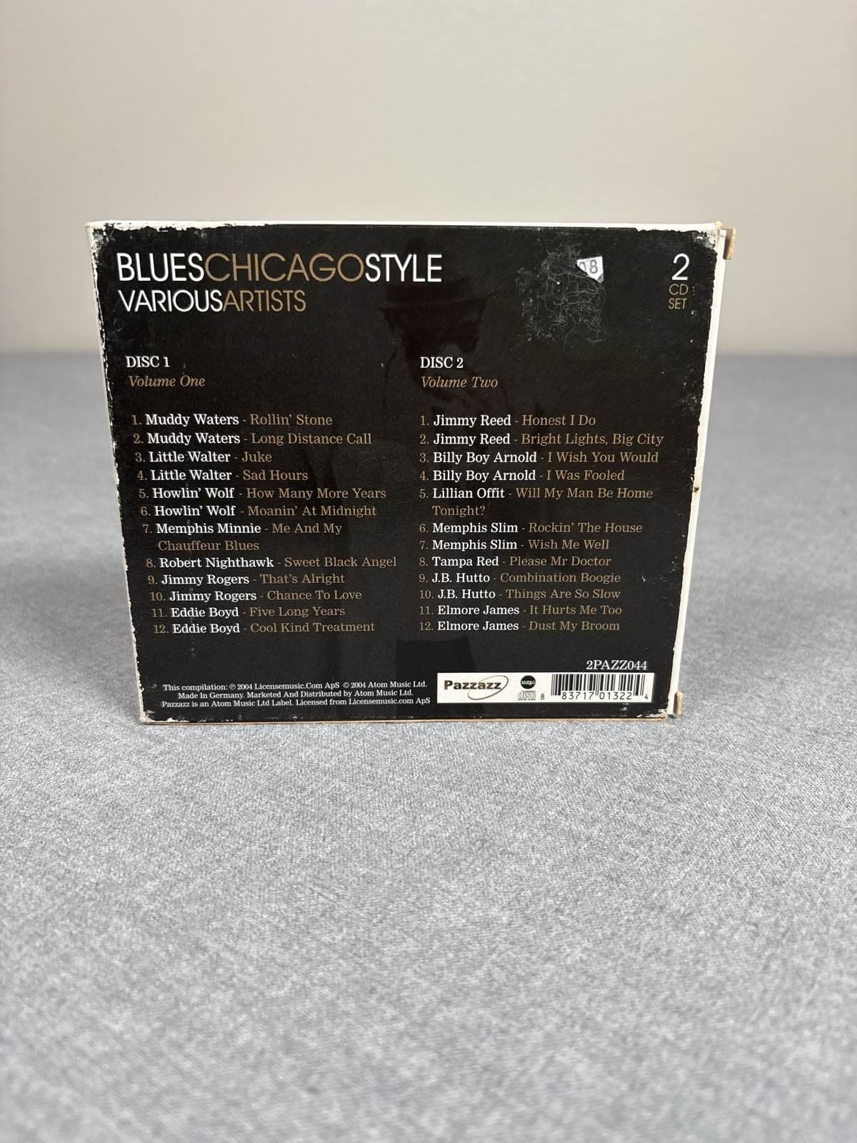 Blues Chicago Style 2 CD Muddy Waters Howlin' Wolf Elmore James - Thumbnail 2