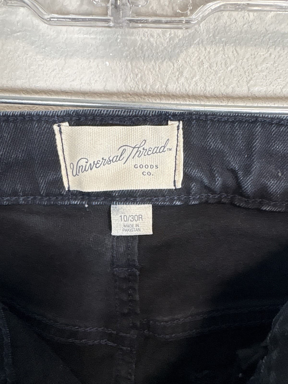 Universal Thread Womens High Rise Bermuda Shorts Black Size 10 30W - Thumbnail 7
