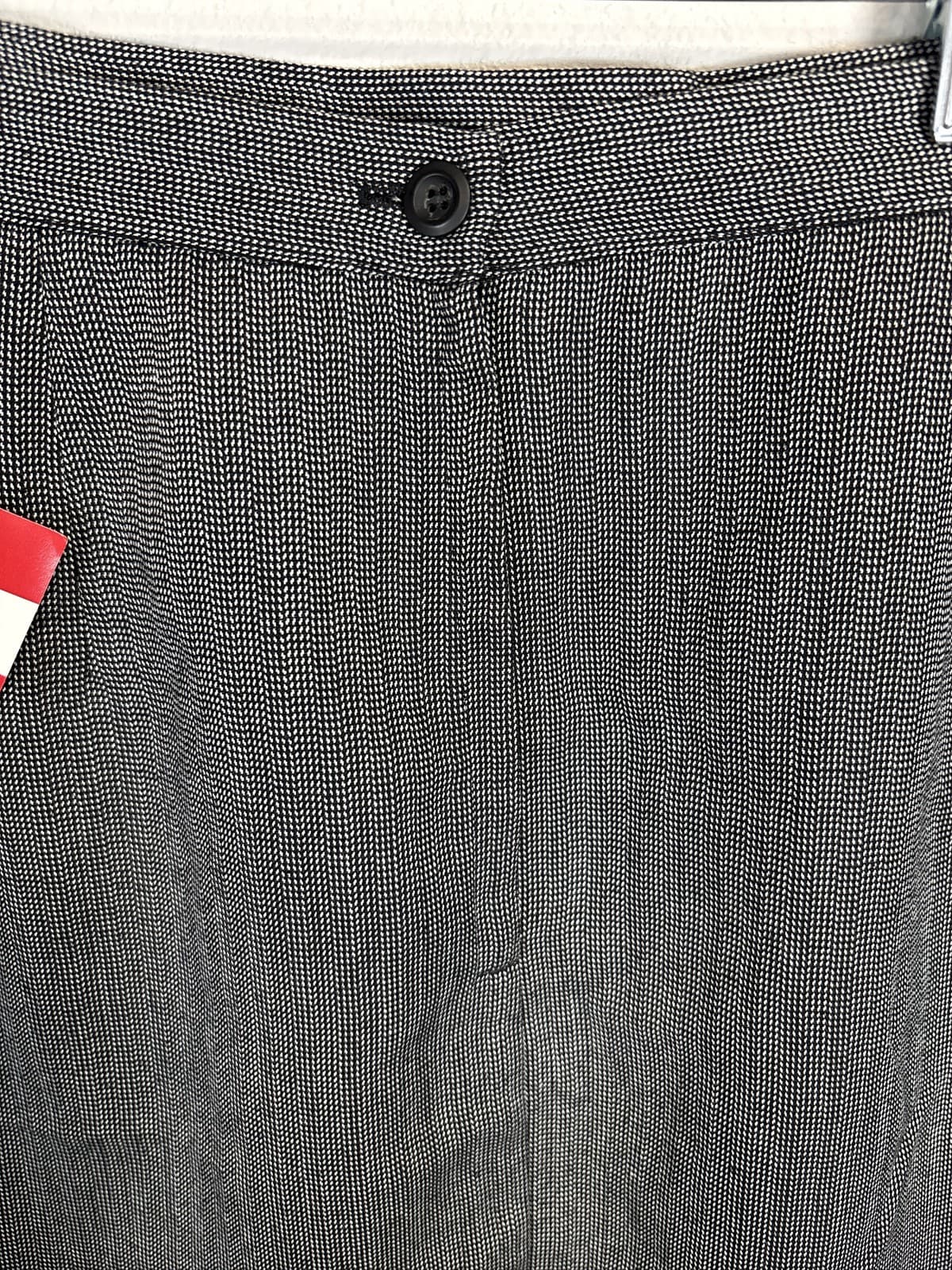 Women's Size 14 Gray Pencil Skirt Career Office Washable - Thumbnail 2