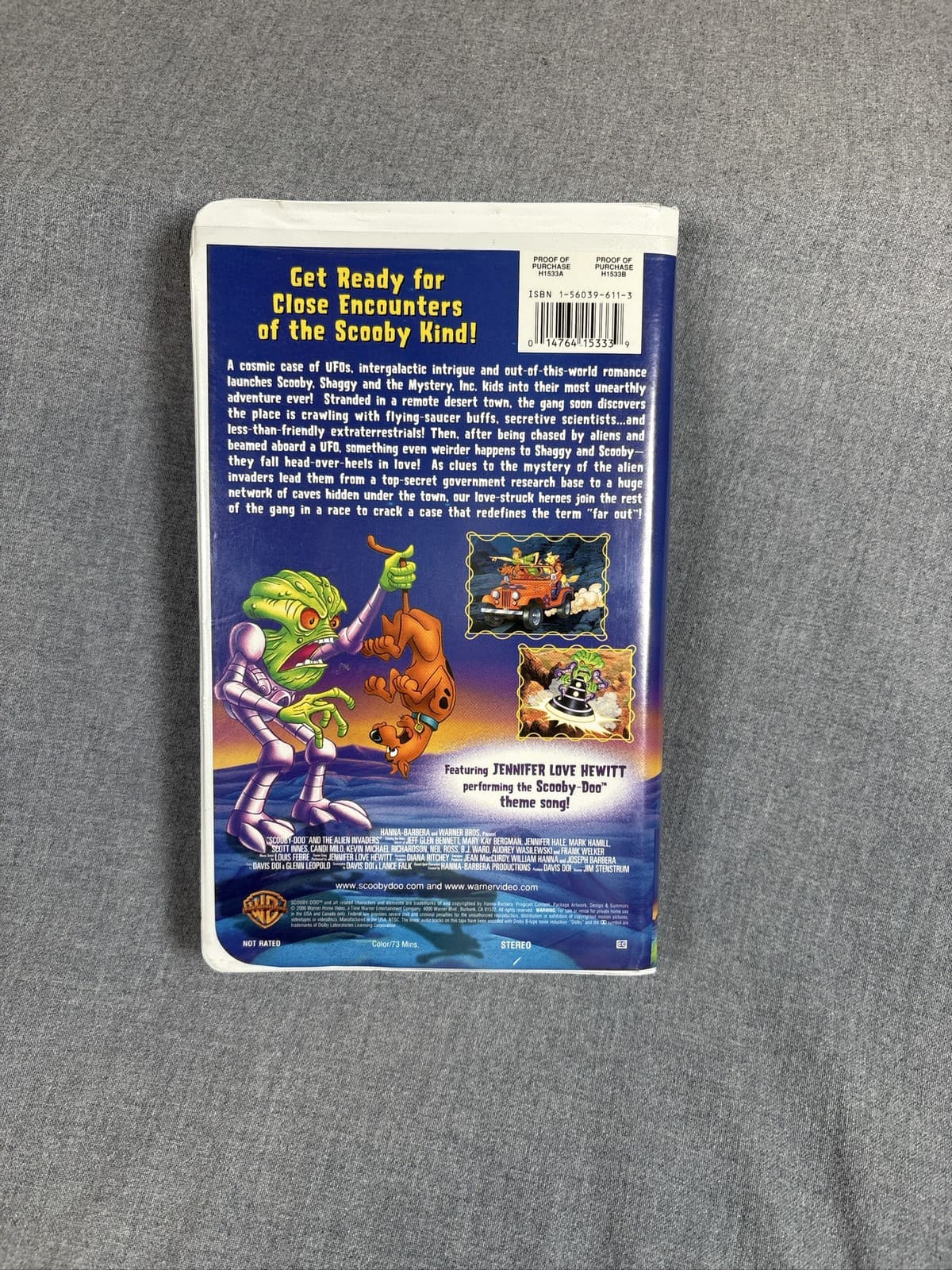 Scooby-Doo Alien Invaders VHS 2000 Warner Bros Family - Thumbnail 2