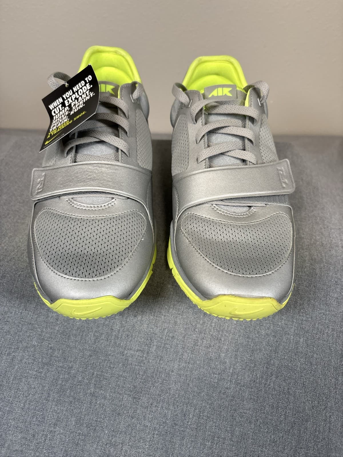 Nike WMNS Air Max Trainer One Silver Volt 407865-003 US 11.5 - Thumbnail 5