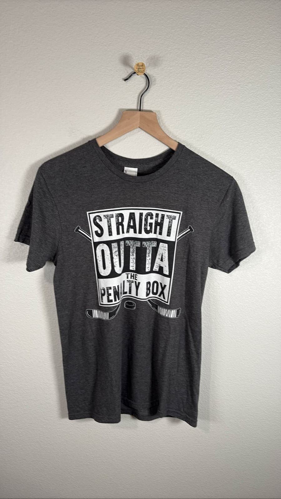 Penalty Box Hockey Player T-shirt Men’s S