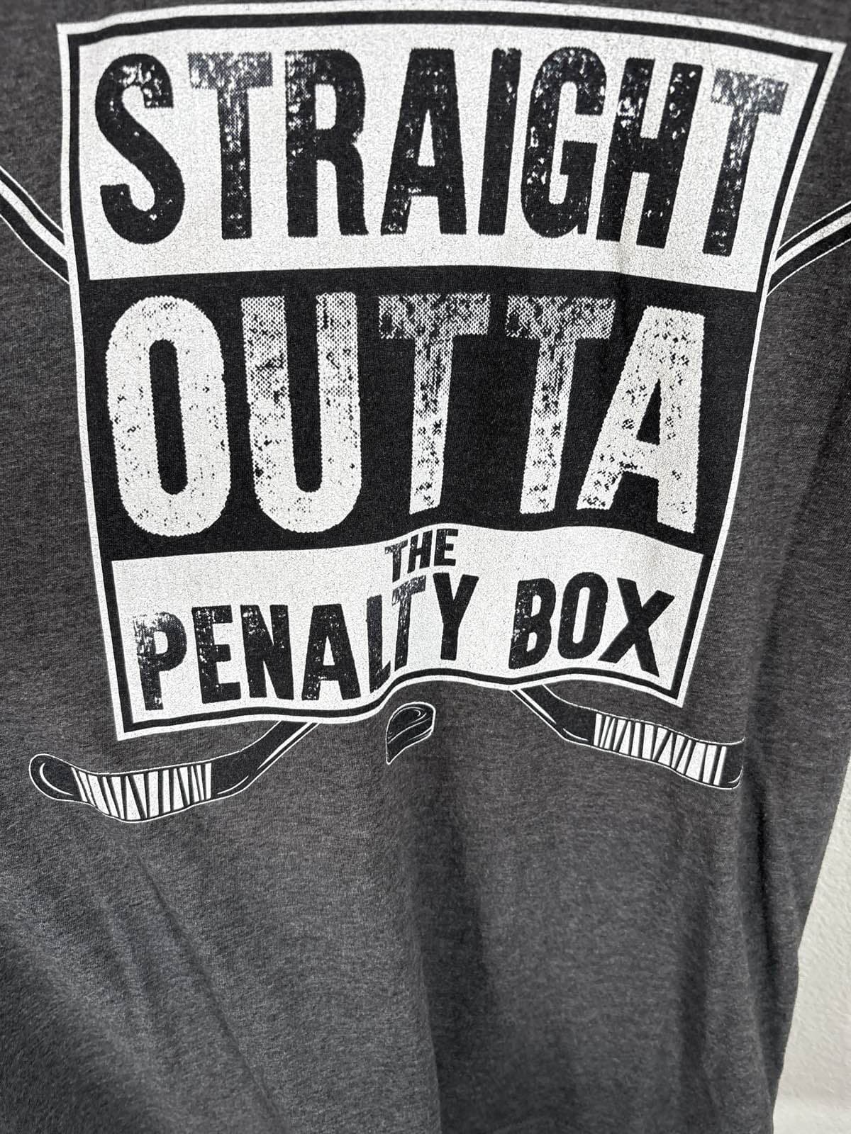 Penalty Box Hockey Player T-shirt Men’s S - Thumbnail 3