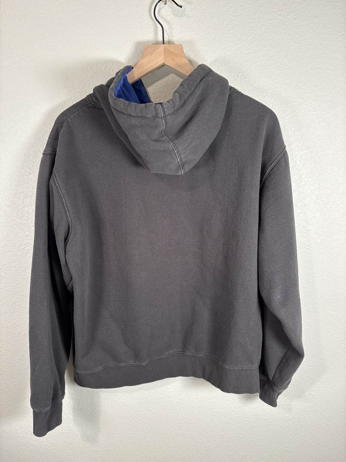 Kentucky Wildcats Hoodie Mens Gray Blue Pullover Spell Out Sweatshirt - Thumbnail 4