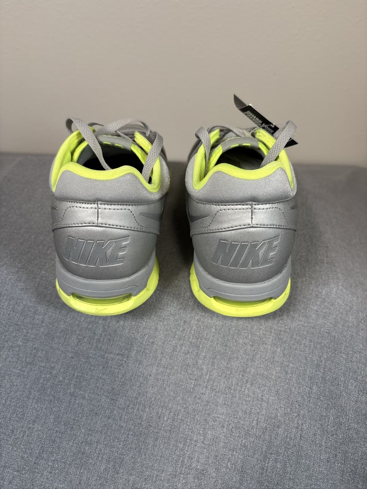 Nike WMNS Air Max Trainer One Silver Volt 407865-003 US 11.5 - Thumbnail 2