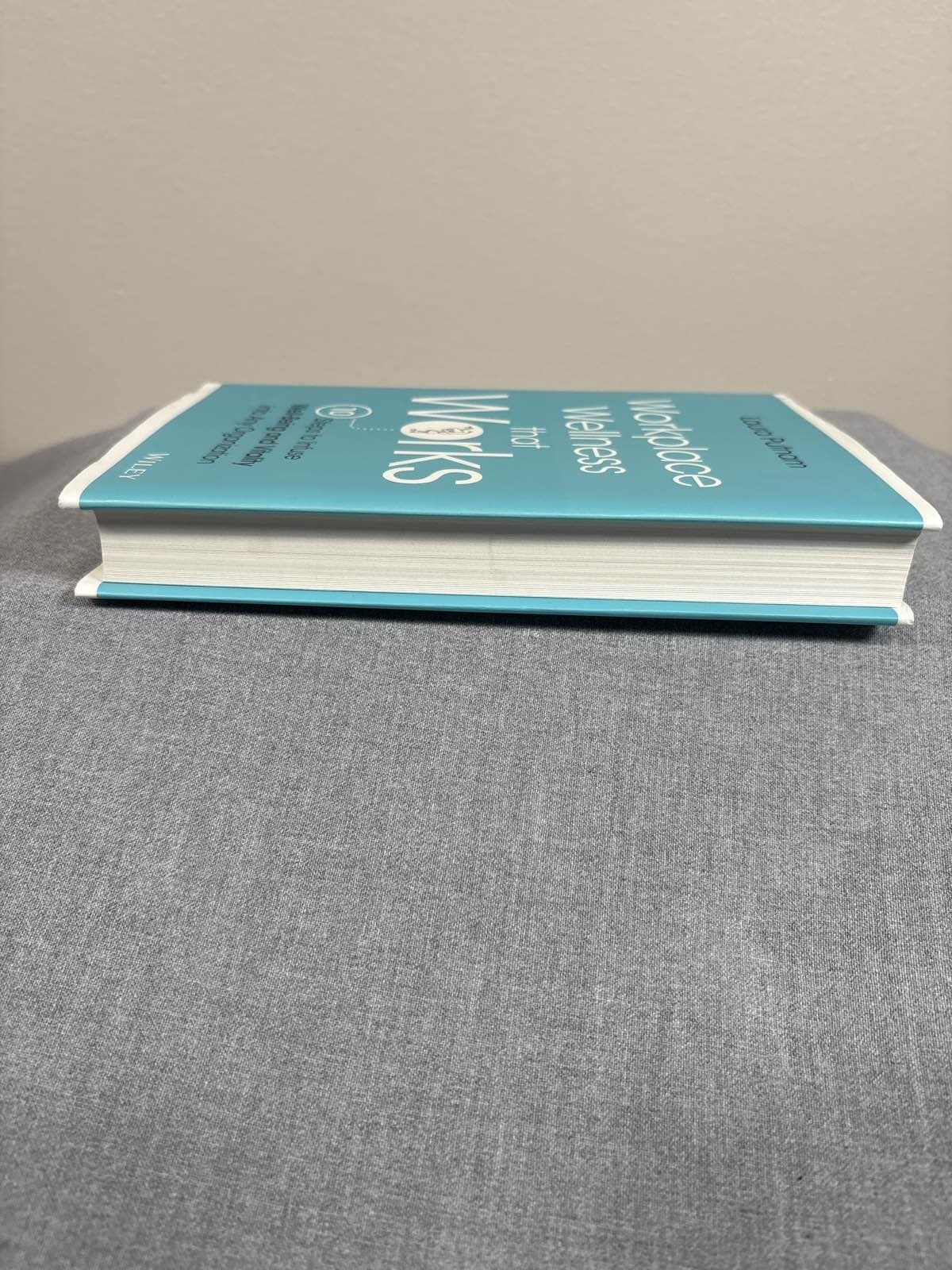 Workplace Wellness 10 Steps Laura Putnam Wiley Hardcover - Thumbnail 4