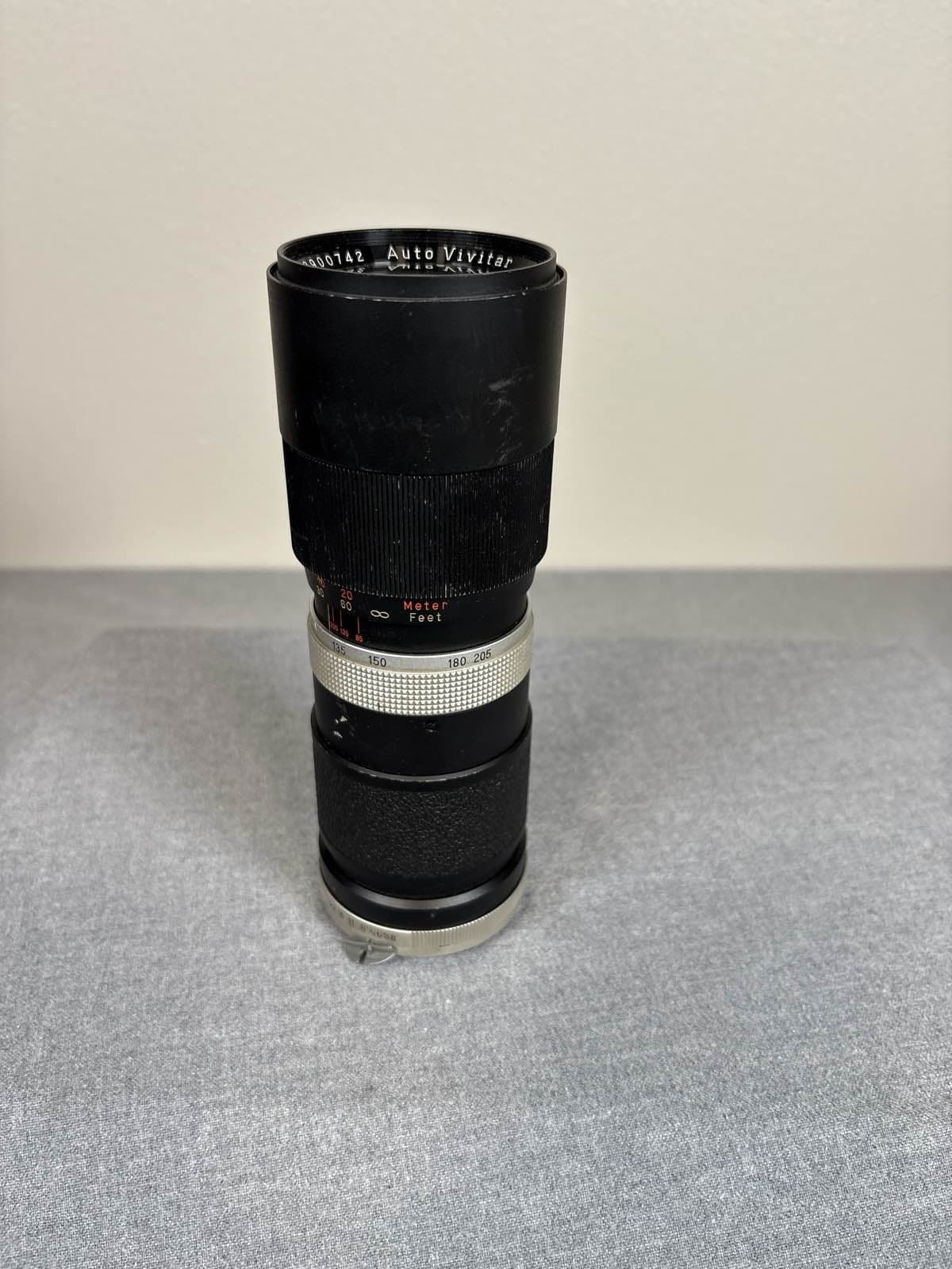 Vivitar Auto Tele-Zoom 85-205mm f/3.8 Lens 22900742 Japan - Thumbnail 2