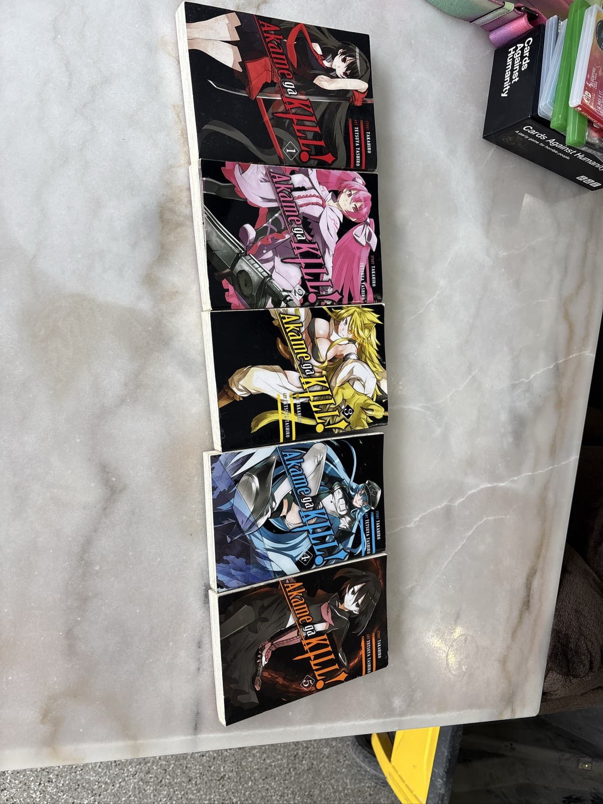 Akame ga Kill Manga Volumes 1-5 English Yen Press Set - Thumbnail 3