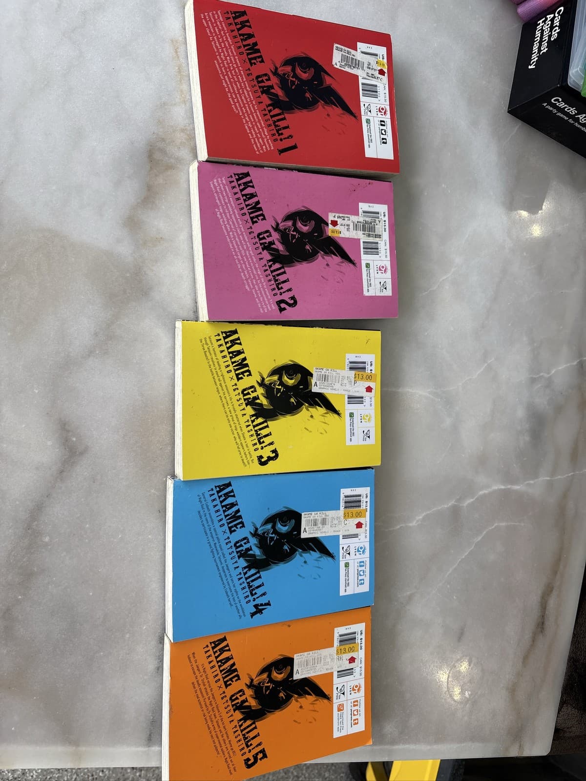 Akame ga Kill Manga Volumes 1-5 English Yen Press Set - Thumbnail 2