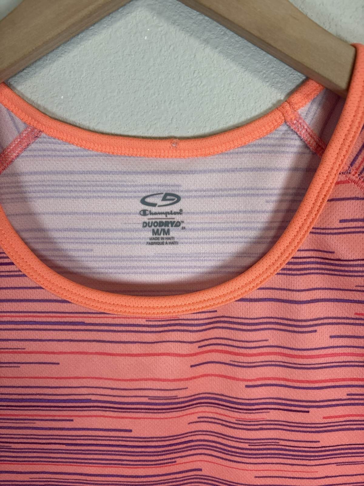 Champion C9 Women's Duo Dry Athletic Tee S/S Pink/Purple M - Thumbnail 2