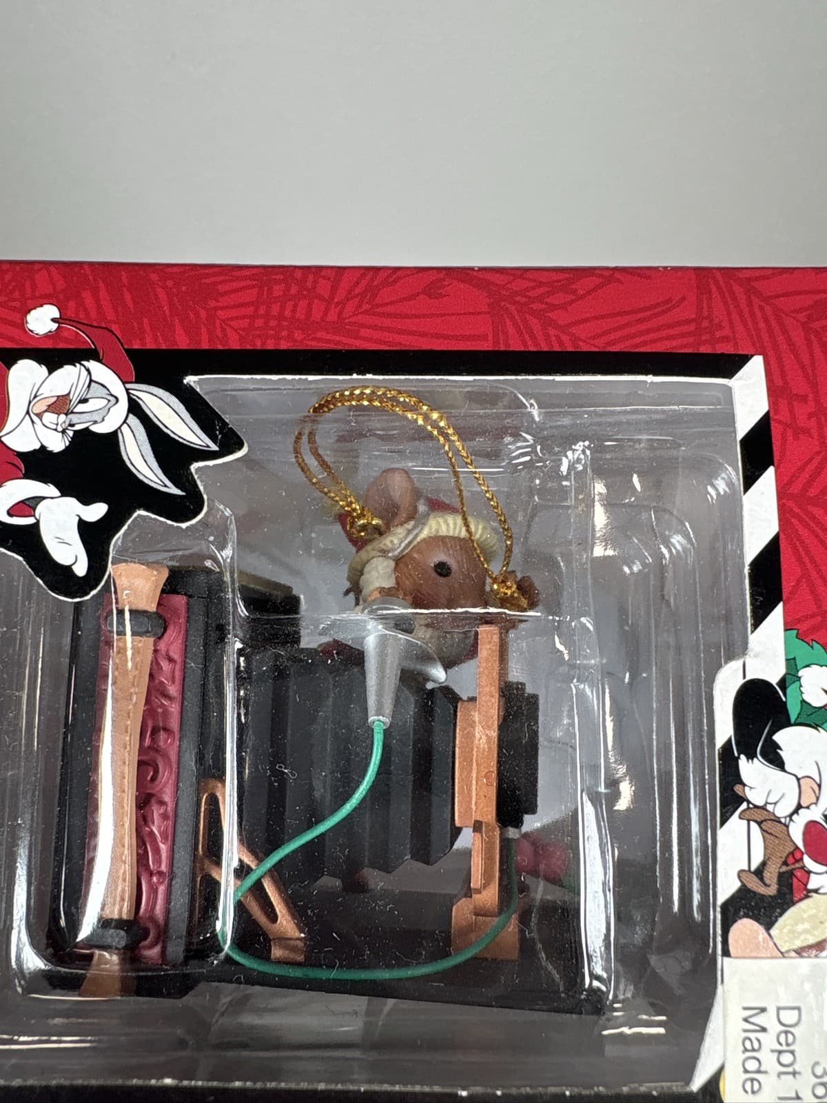 Looney Tunes Bugs Bunny Camera Director Christmas Ornament In Packaging - Thumbnail 2