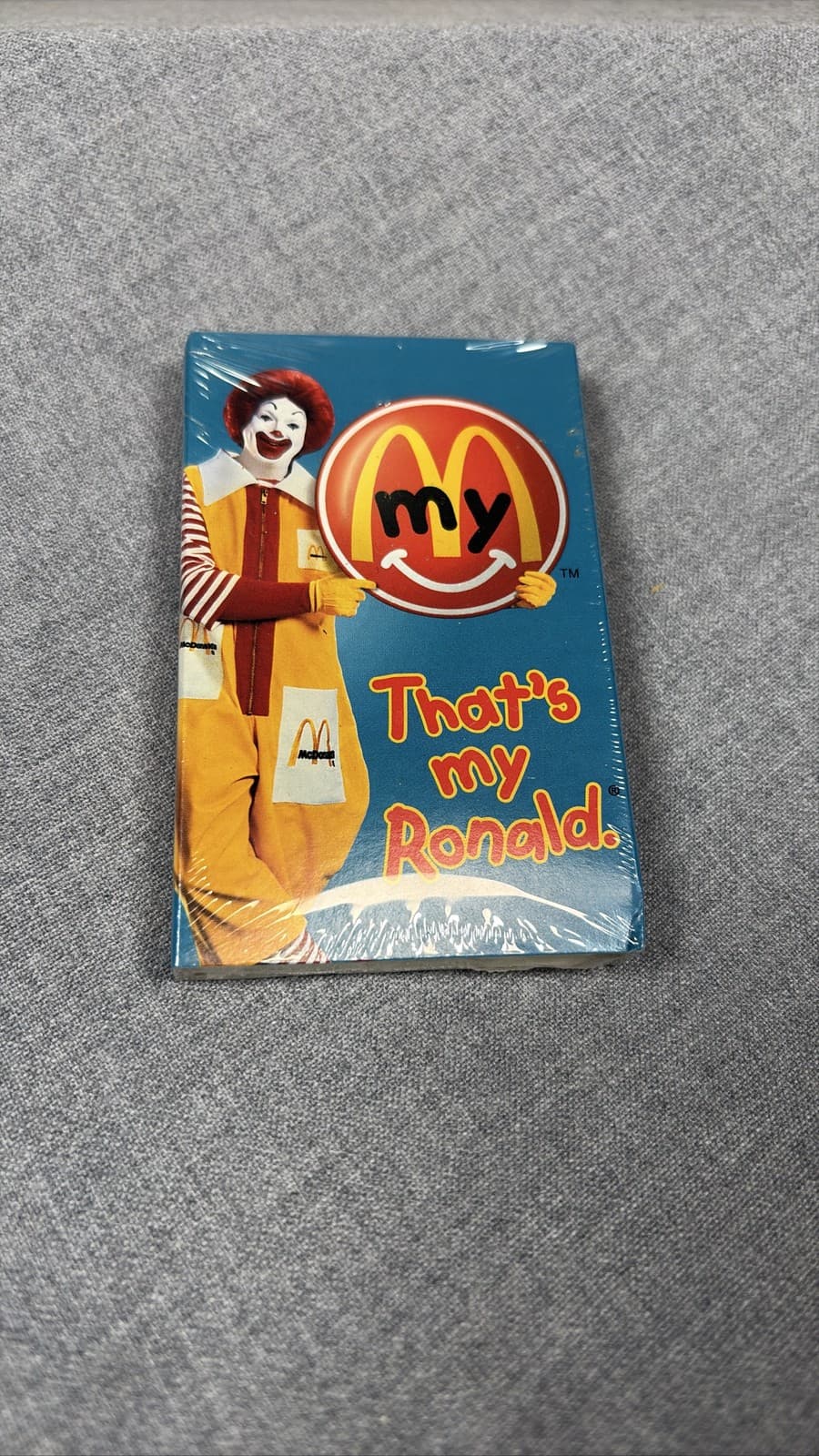1997 McDonalds Happy Meal Thats My Ronald Cassette Tape Unopened