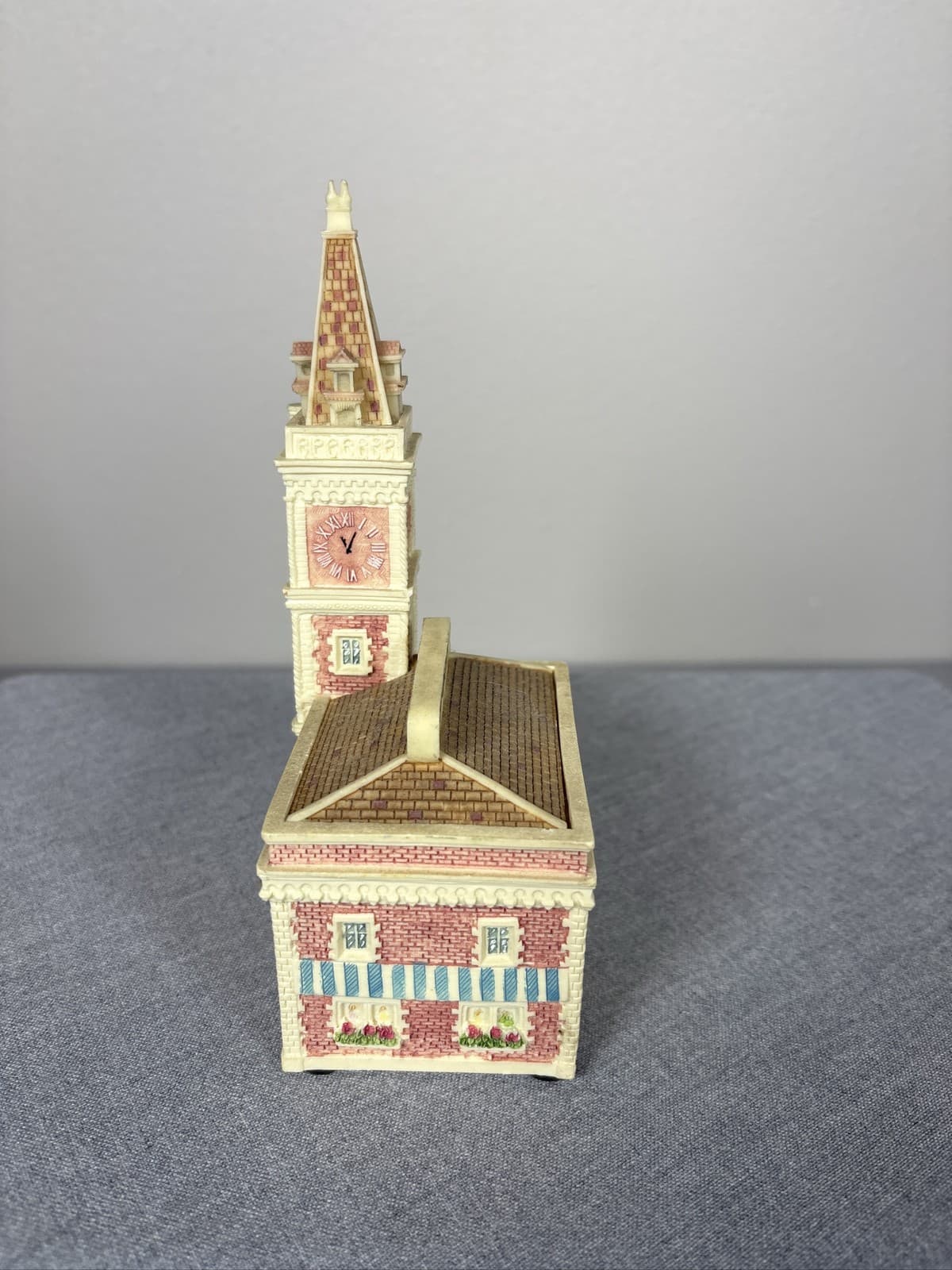 Vintage Ghirardelli Chocolate Factory Clock Tower Trinket Box - Thumbnail 4