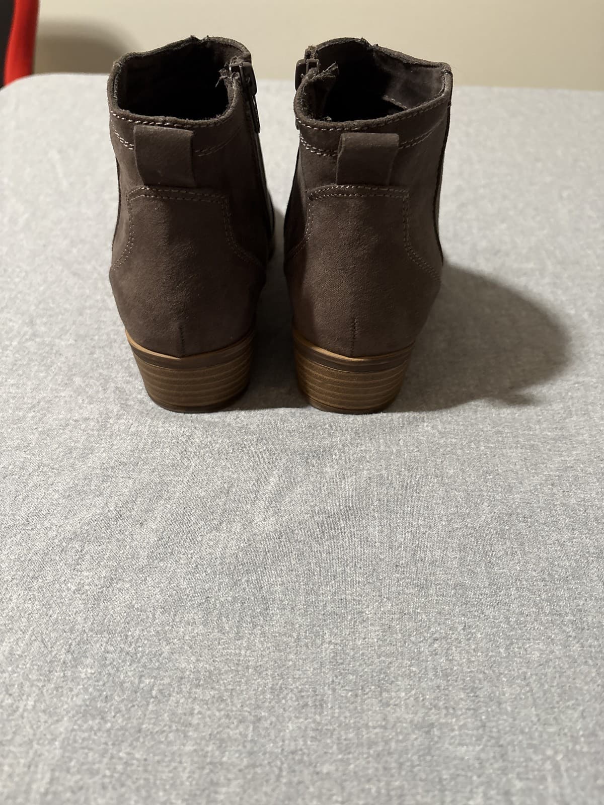 DV Dolce Vita Brown Suede Ankle Booties Boots Women's Size 9 - Thumbnail 5