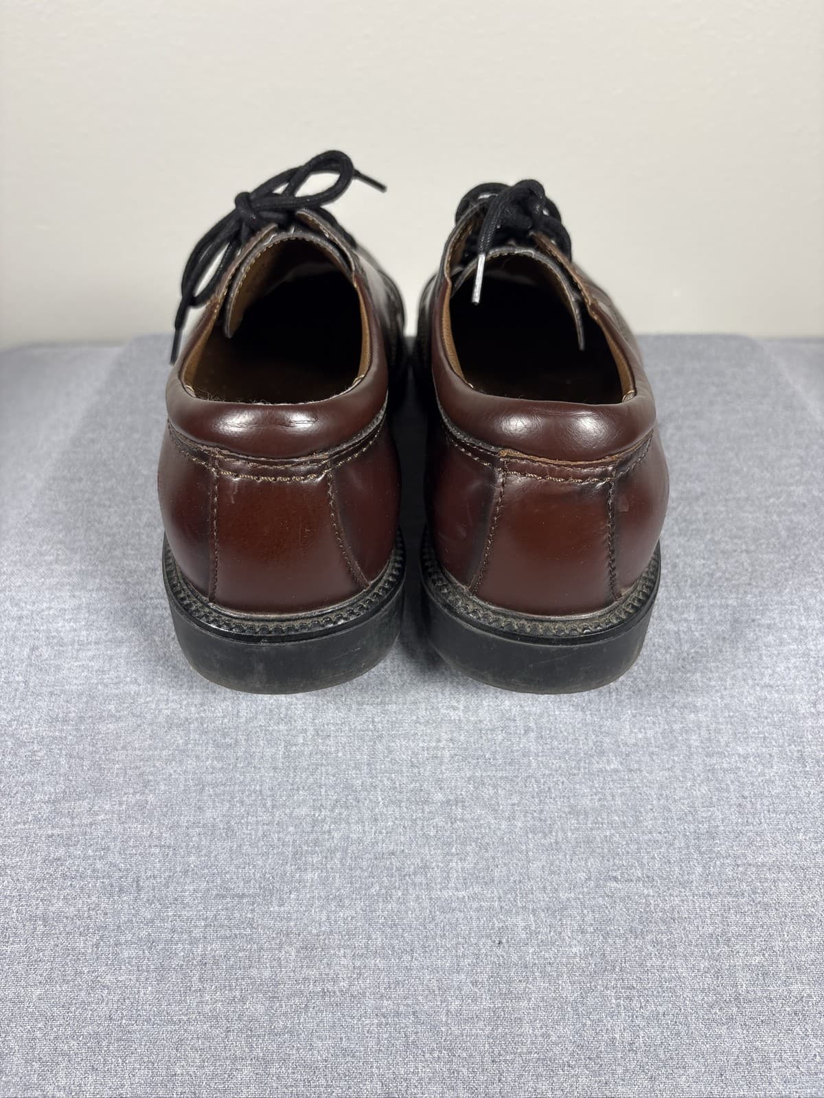 Dockers Gordon Mens Cordovan Brown Leather Cap Toe Oxford Dress Shoes Size 12 - Thumbnail 4