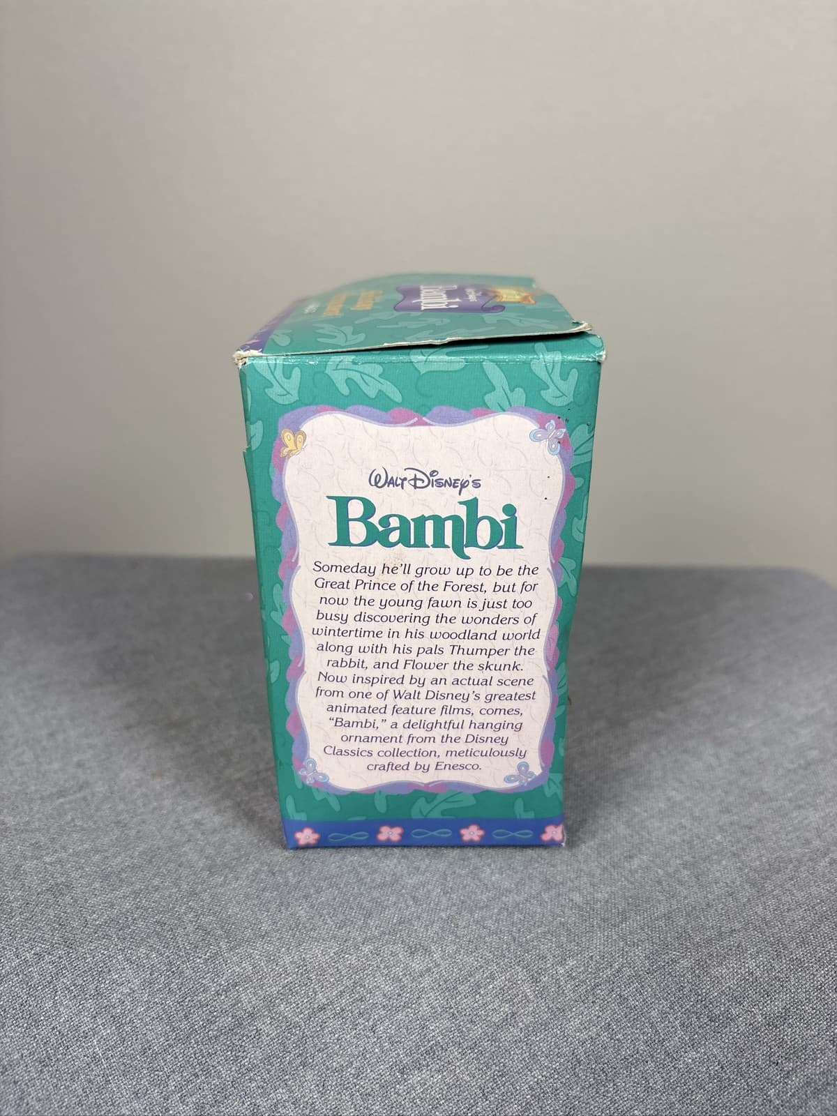 Disney Classics Enesco Bambi Thumper Christmas Holiday Ornament with Box - Thumbnail 2