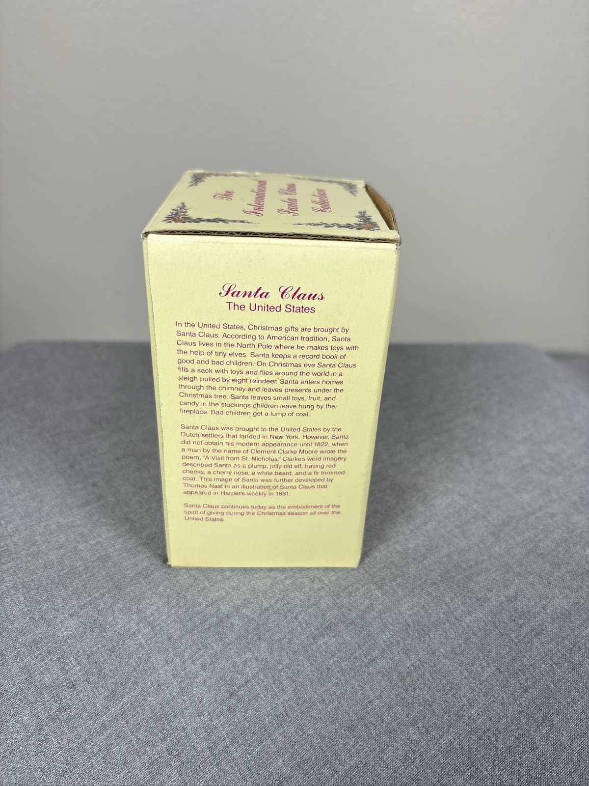 International Santa Claus Collection United States 1992 Figurine - Thumbnail 2