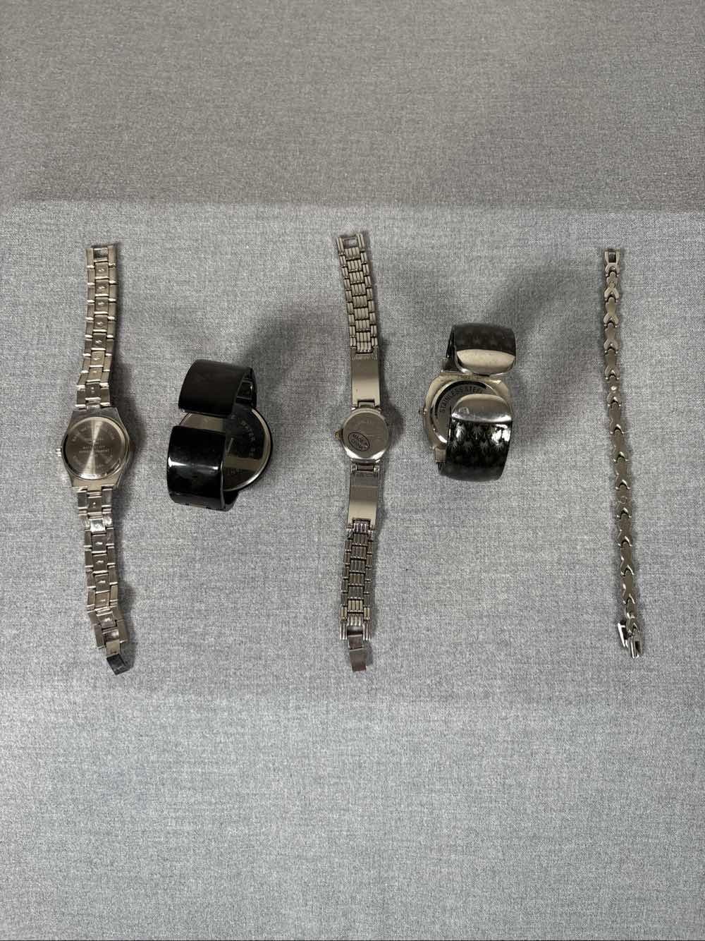 Lot of 5 Ladies Watches - Quartz & Mechanical - Thumbnail 2