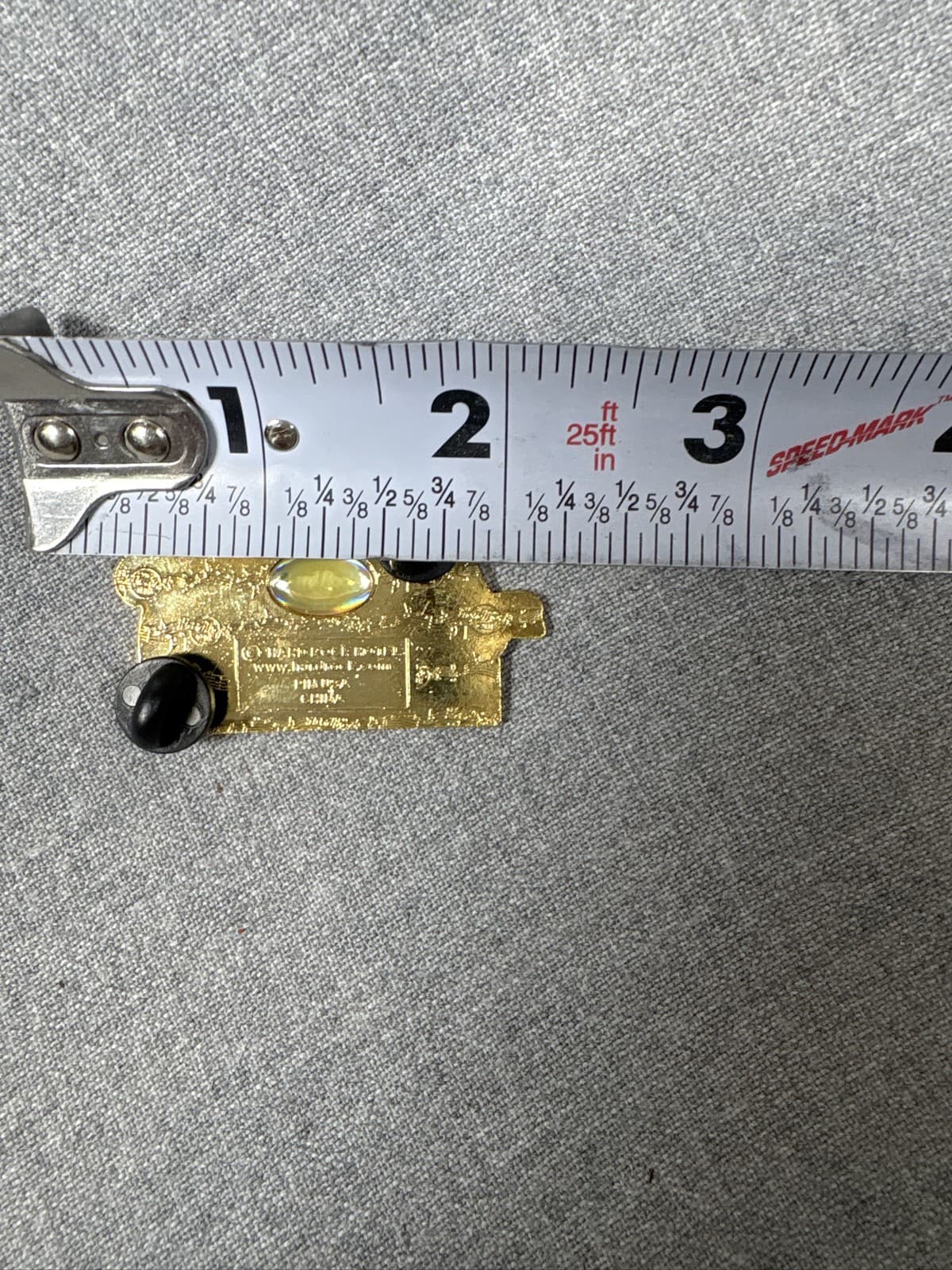 Hard Rock Hotel Chicago Moon Saxophone Skyline Gold Tone Enamel Pin - Thumbnail 3