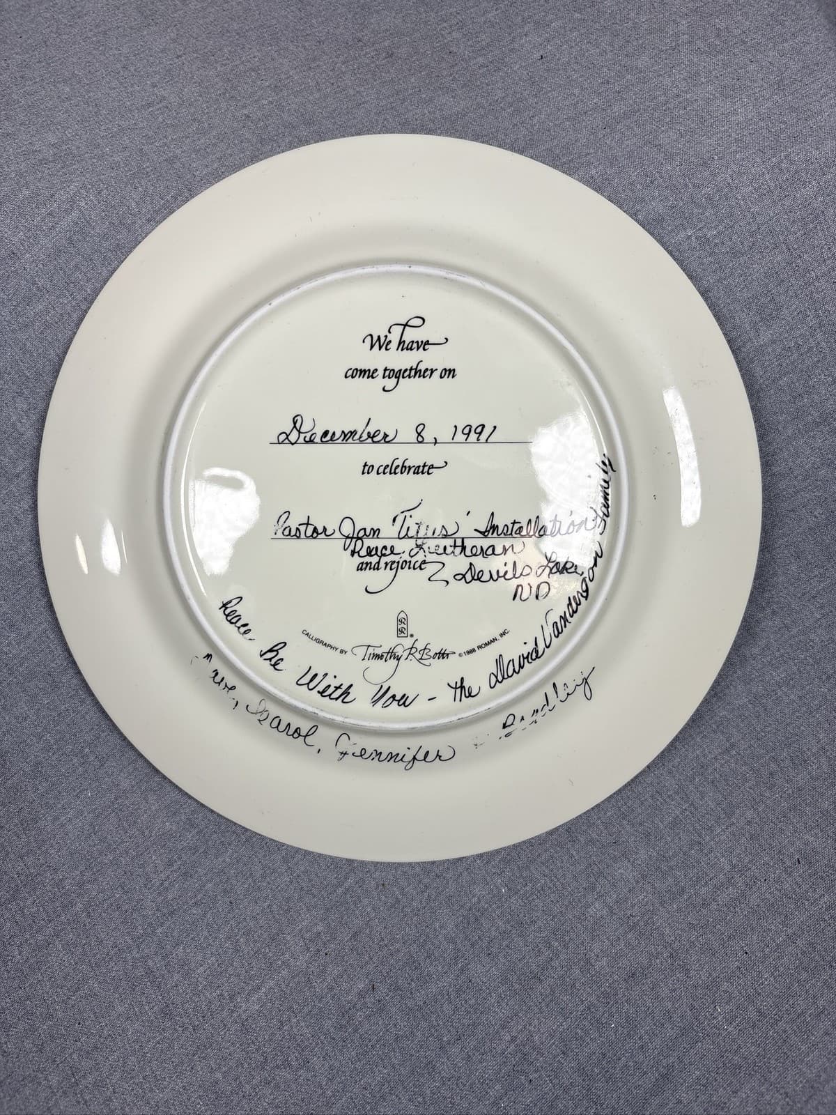Roman Inc Memories Plate This is the Day the Lord Has Made 10.5 - Thumbnail 2