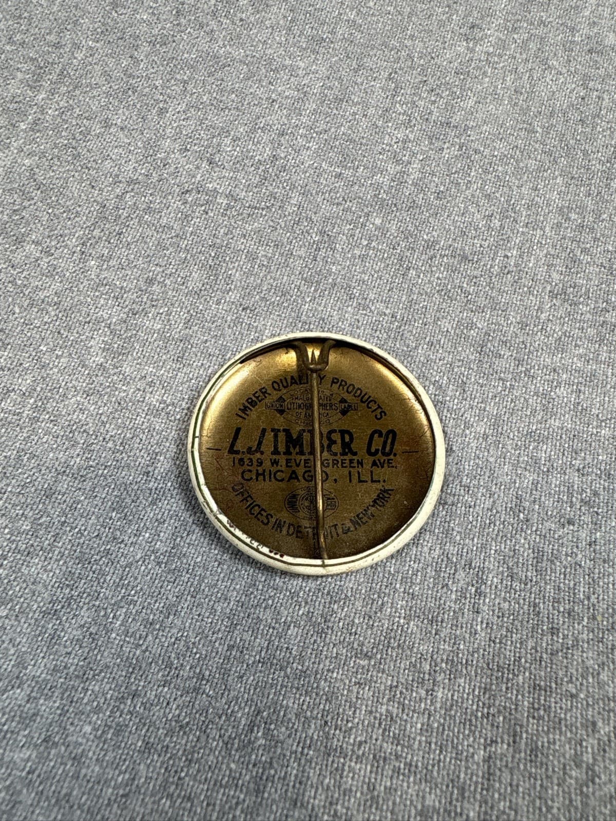 AFL-CIO S OF NA 1960 Pinback Labor Union Worker Trade - Thumbnail 2