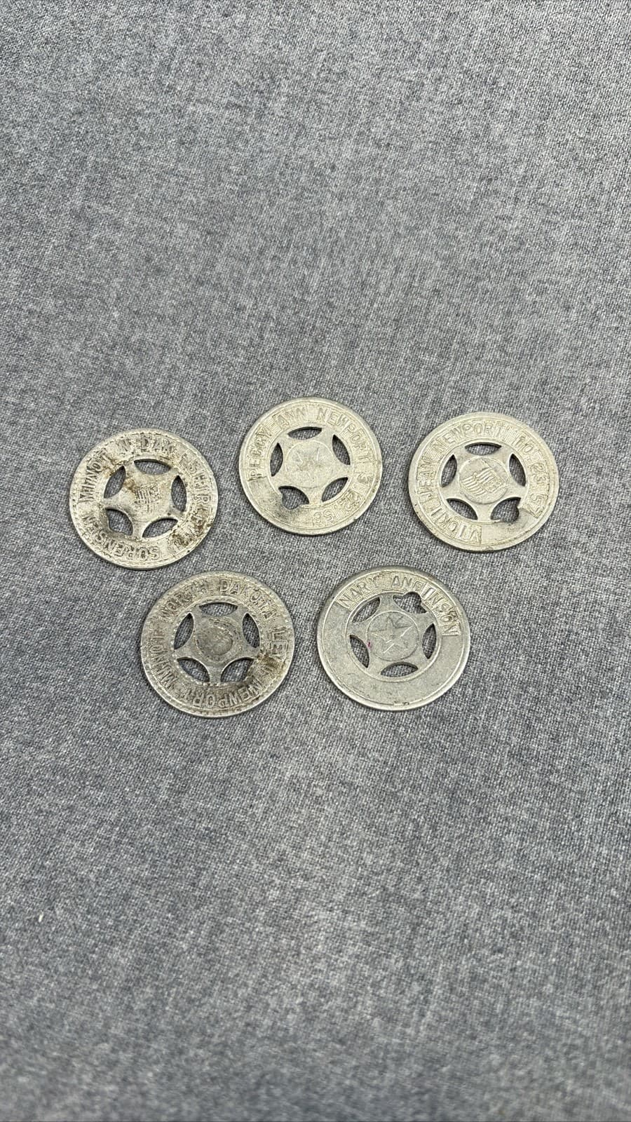 Newport Creamery Cow Tokens 1940-1990