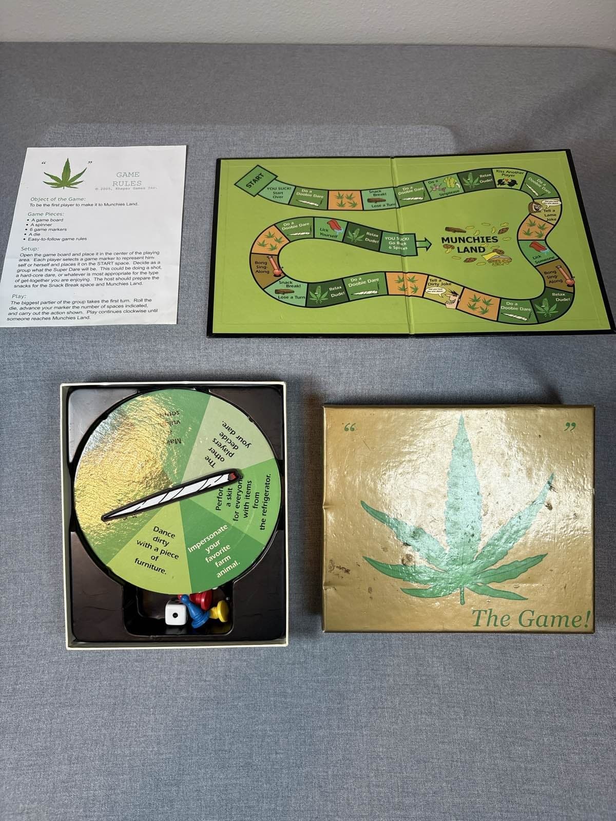 Weed The Game Board Game Cannabis Party Fun - Thumbnail 3