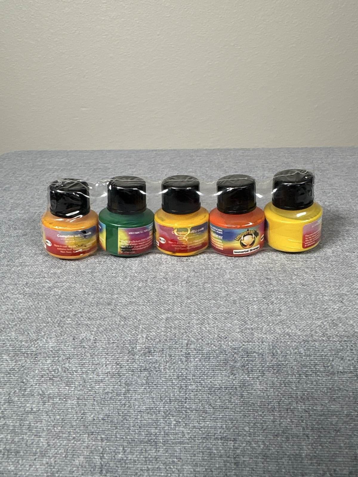 IMMORTAL UV Black Light Tattoo Ink 8 Color 1/2-oz Neon - Thumbnail 2