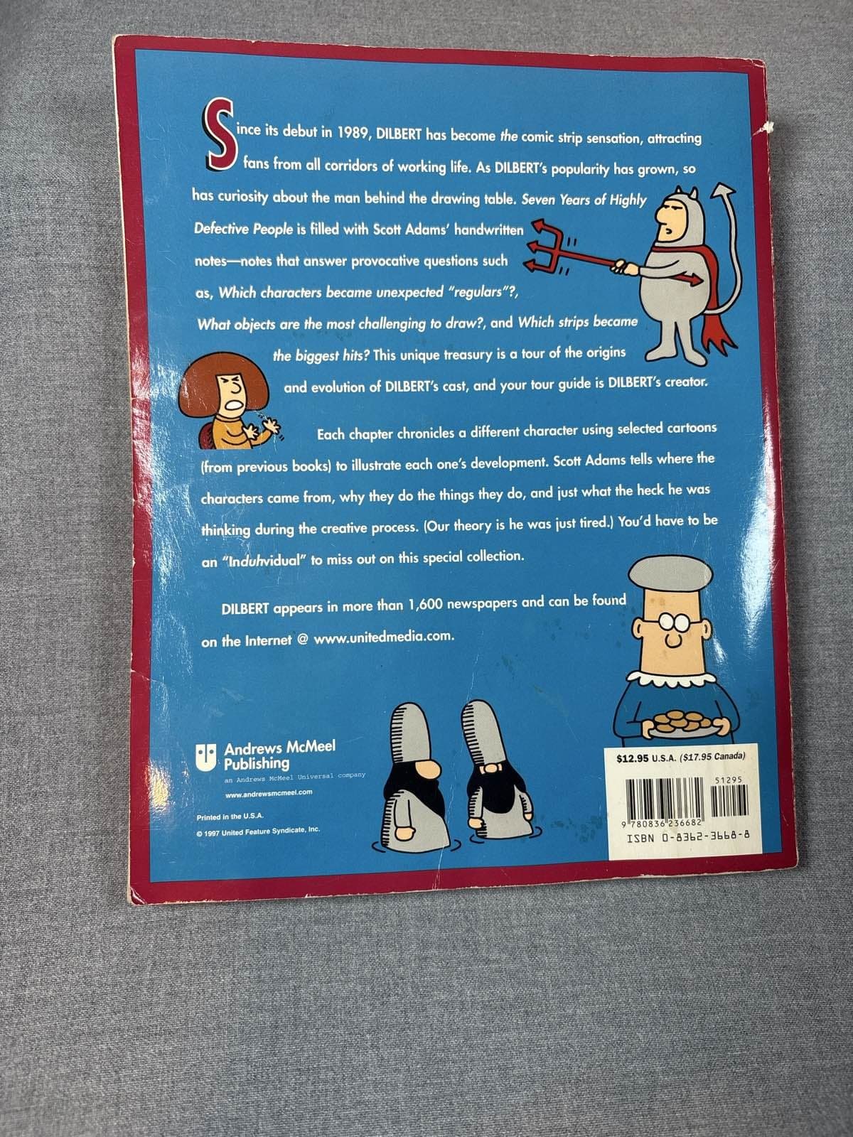 Dilbert: Seven Years of Highly Defective People Scott Adams Comic - Thumbnail 2
