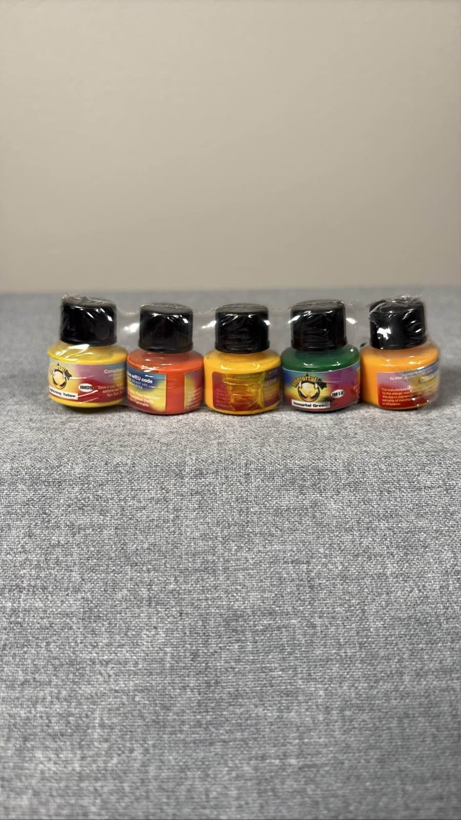 IMMORTAL UV Black Light Tattoo Ink 8 Color 1/2-oz Neon