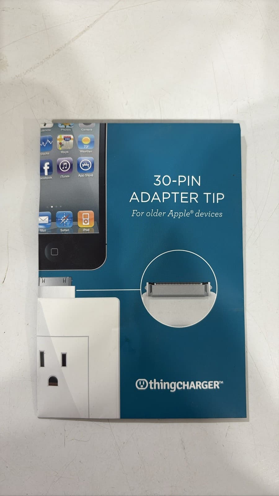 thingCHARGER 30-PIN ADAPTER TIP for older Apple iPhone iPod iPad devices