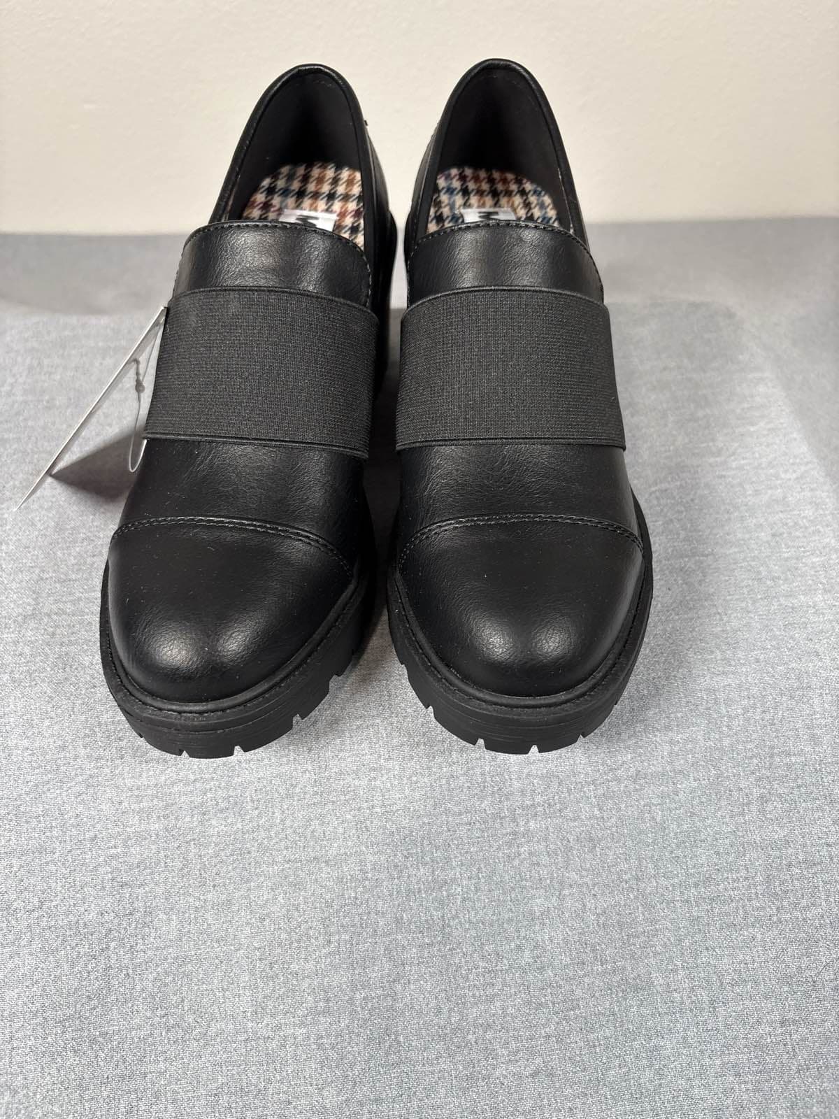 MUK LUKS Lucy Lettie Women's Black Slip On Loafers Casual Comfort Shoes 7.5 - Thumbnail 5