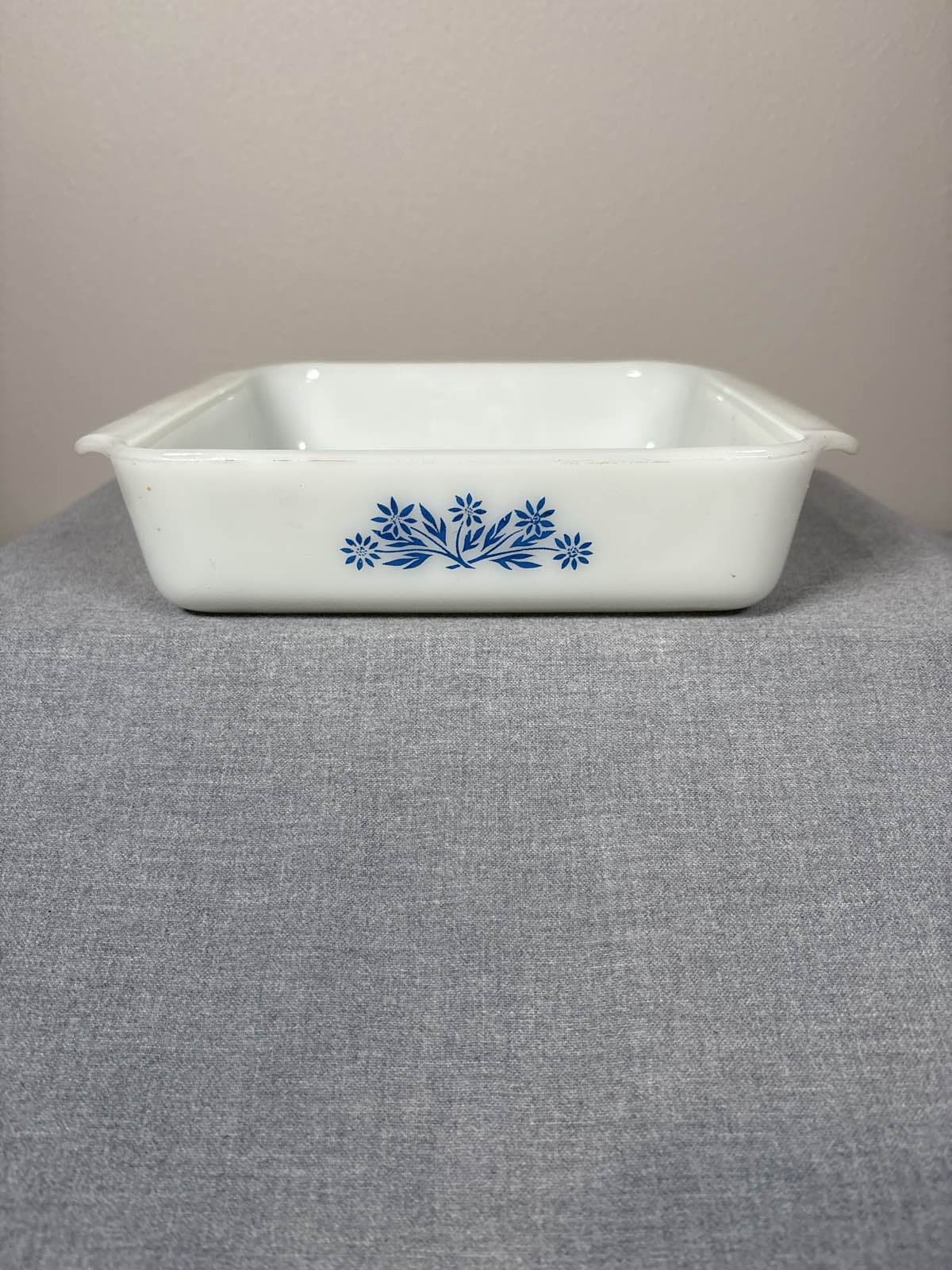 Fire King Anchor Hocking White Milk Glass 8" Round Casserole Dish #435
