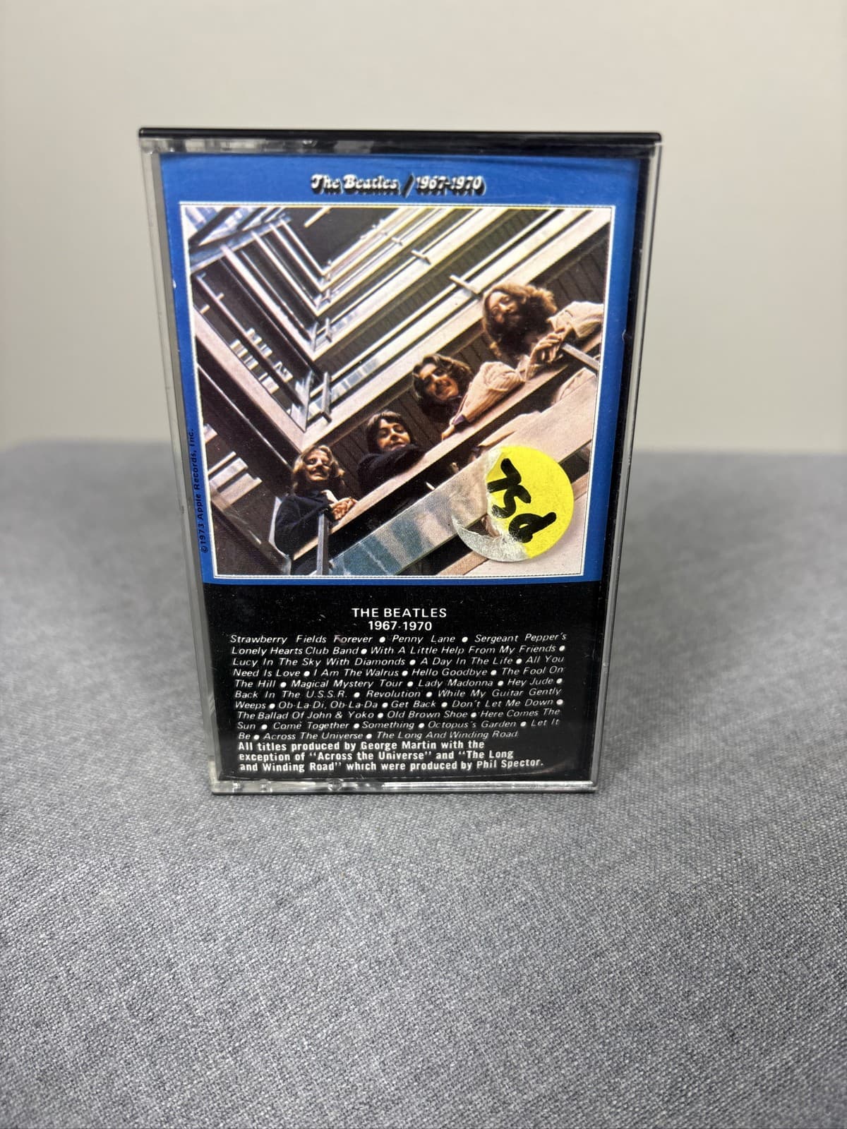 The Beatles 1967-1970 Blue Album Capitol Cassette Tape 4X2K 3404
