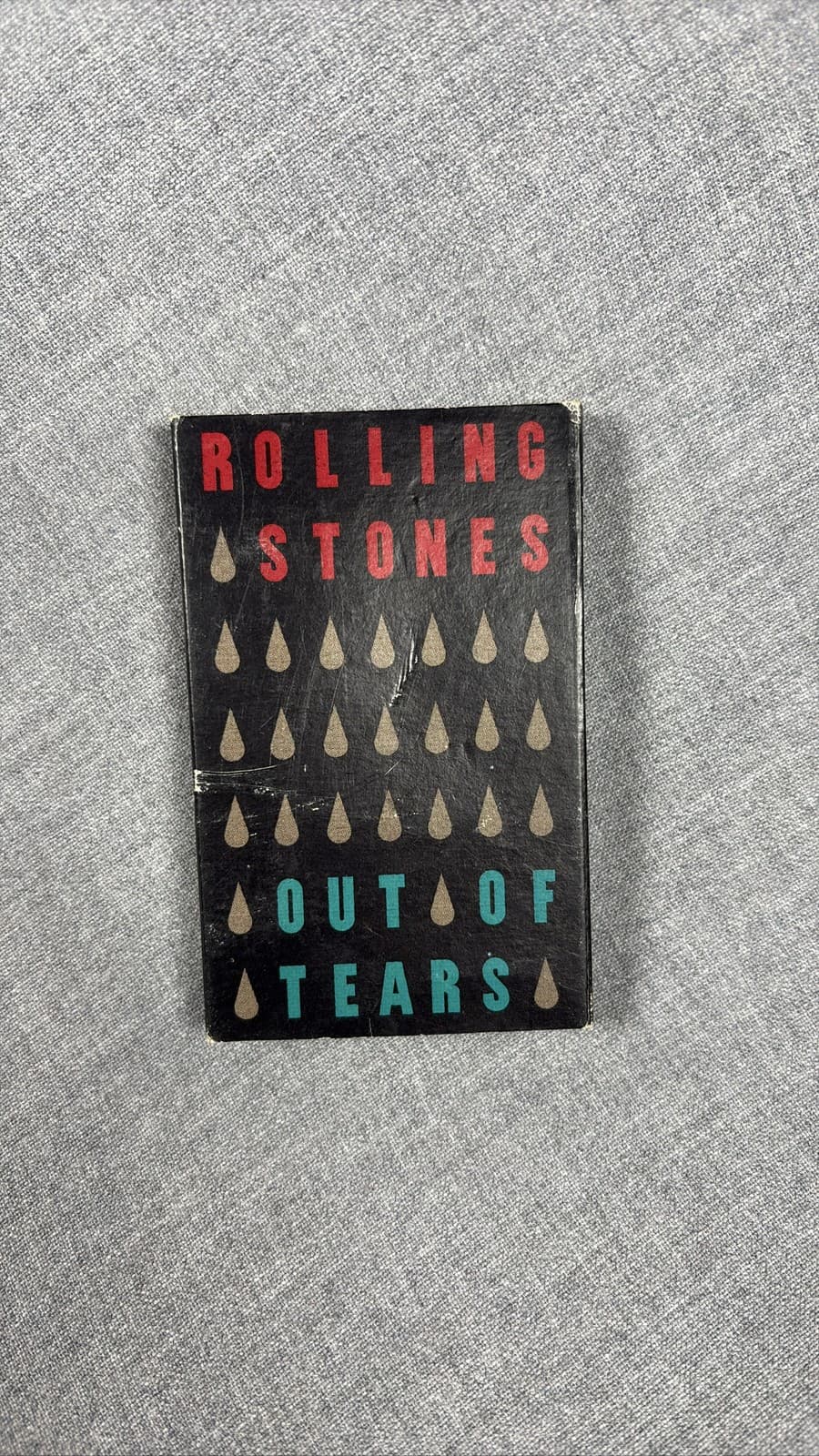 The Rolling Stones Out Of Tears Cassette Single 1994 Virgin Records