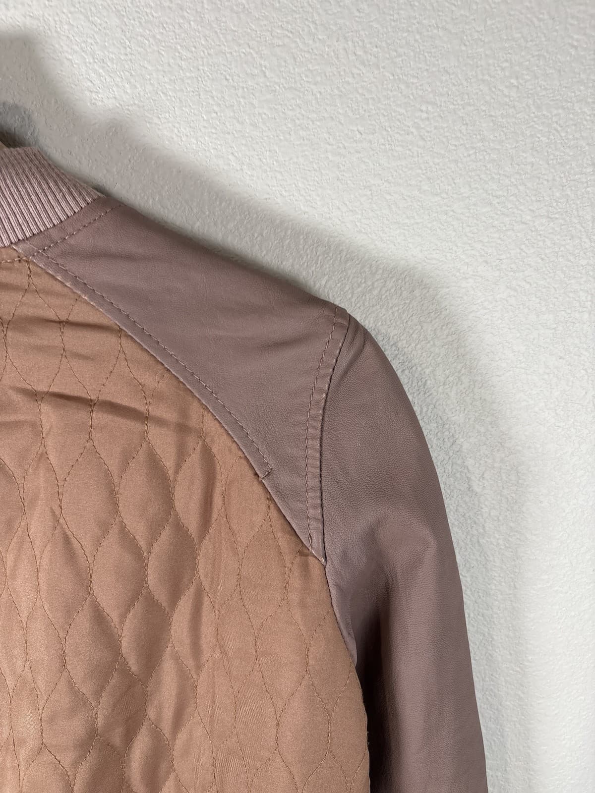 GOOSECRAFT Bomber 087 Suede Leather Bomber Jacket Women's Size L - Thumbnail 8