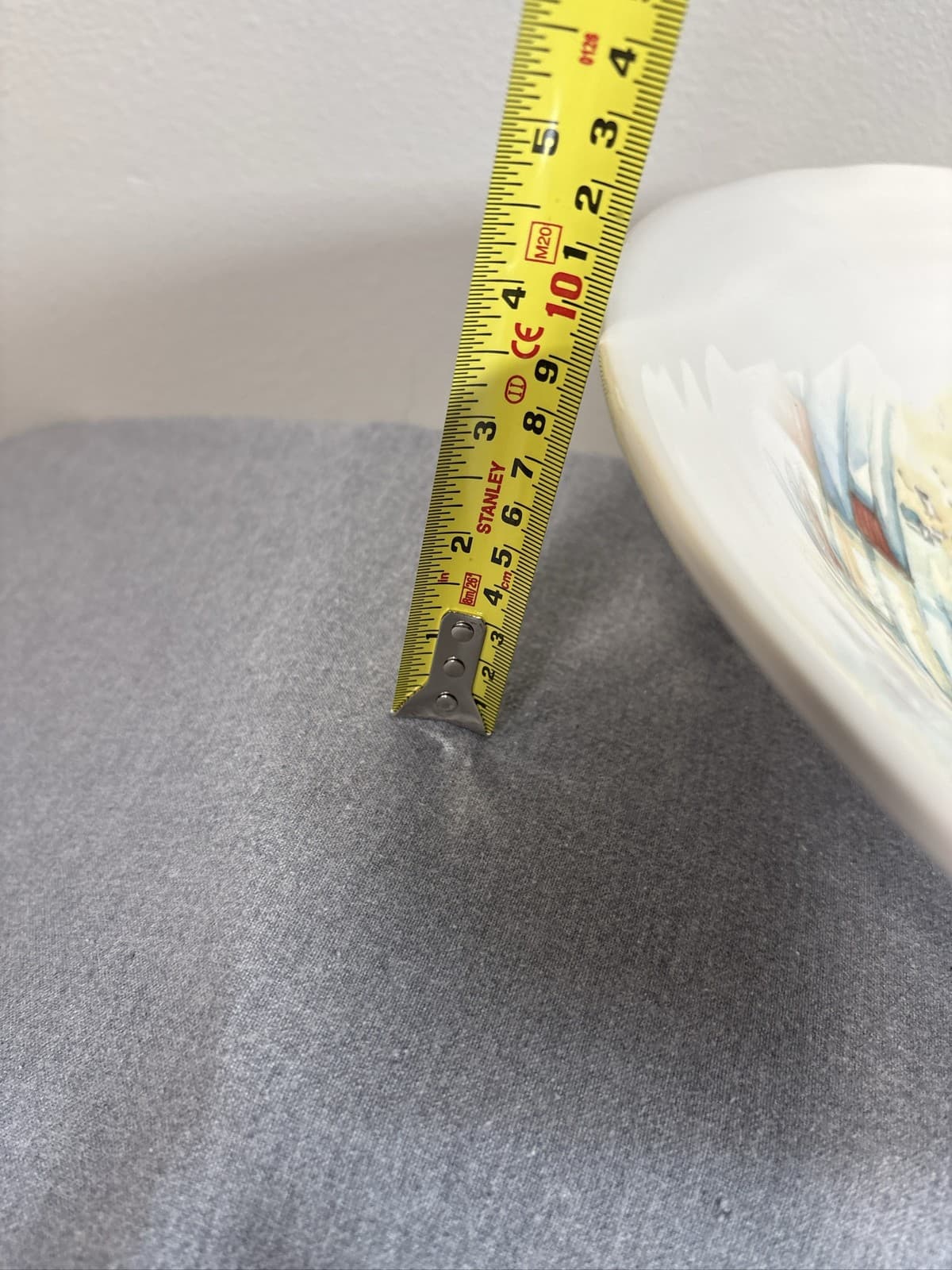 OPIFICIO ETICO 15" Round Pasta Bowl Italian Scene - Thumbnail 4