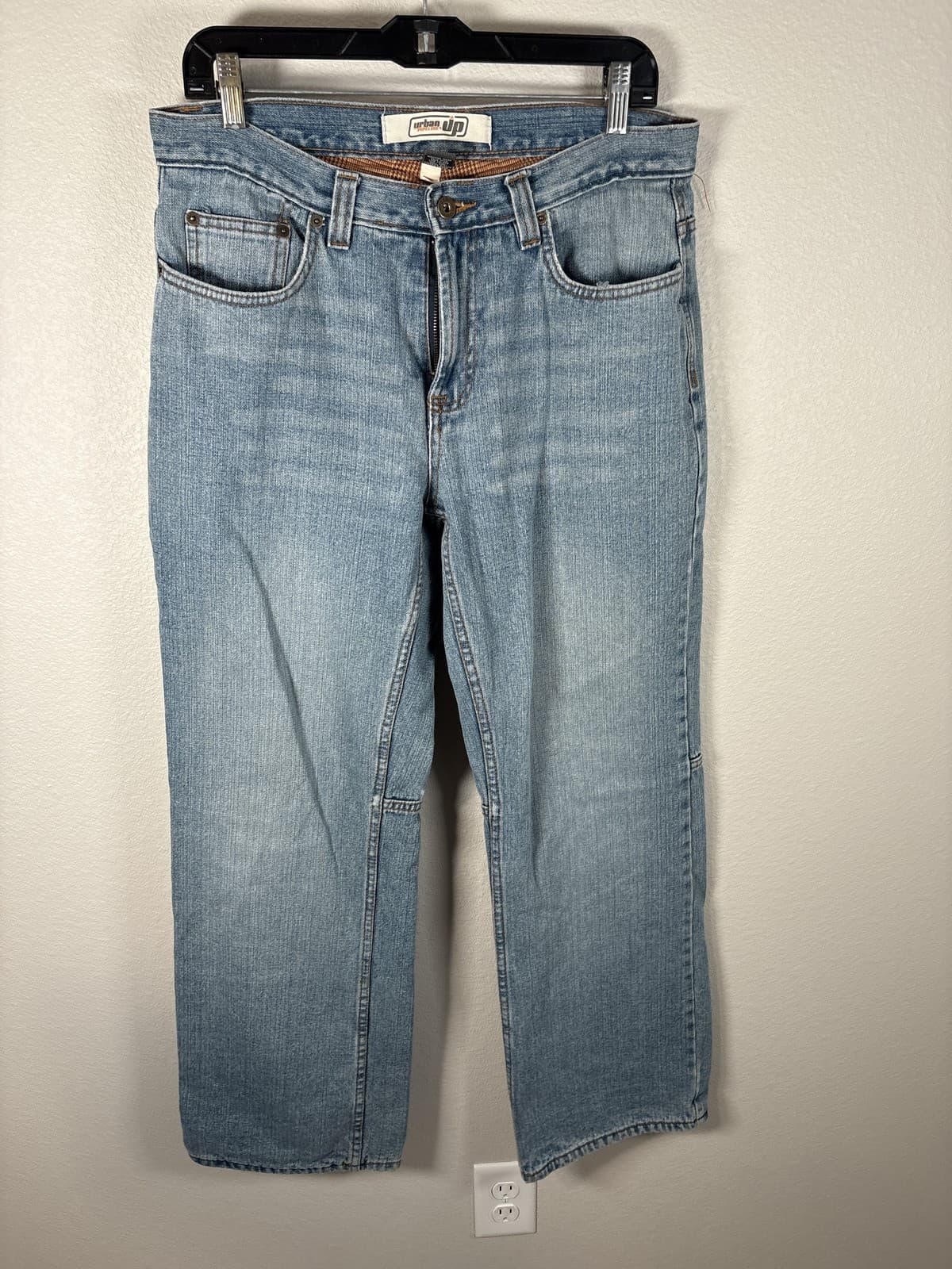 Urban Pipeline Lined Jeans Mens 32x32 Blue Denim Max Flex Slim Straight