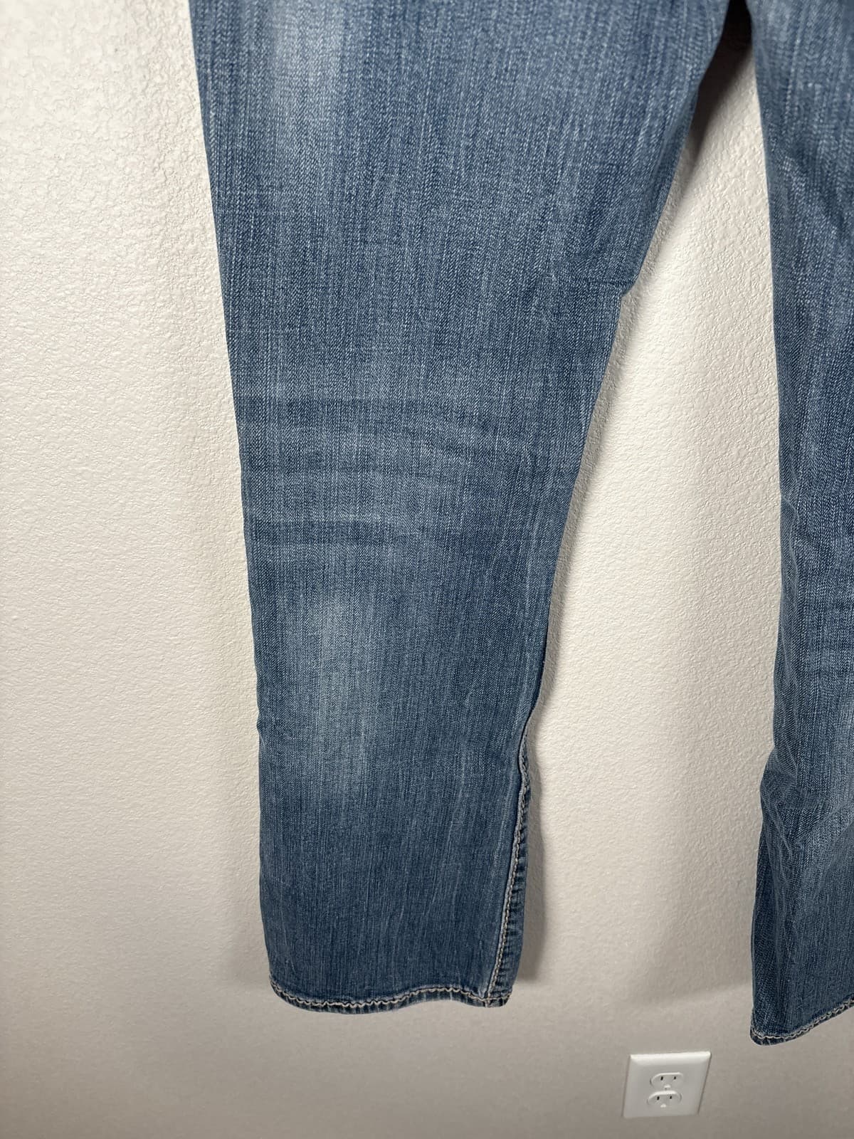 Vigoss Women's Blue Fit Bootcut Jeans Size 26 Distressed - Thumbnail 10
