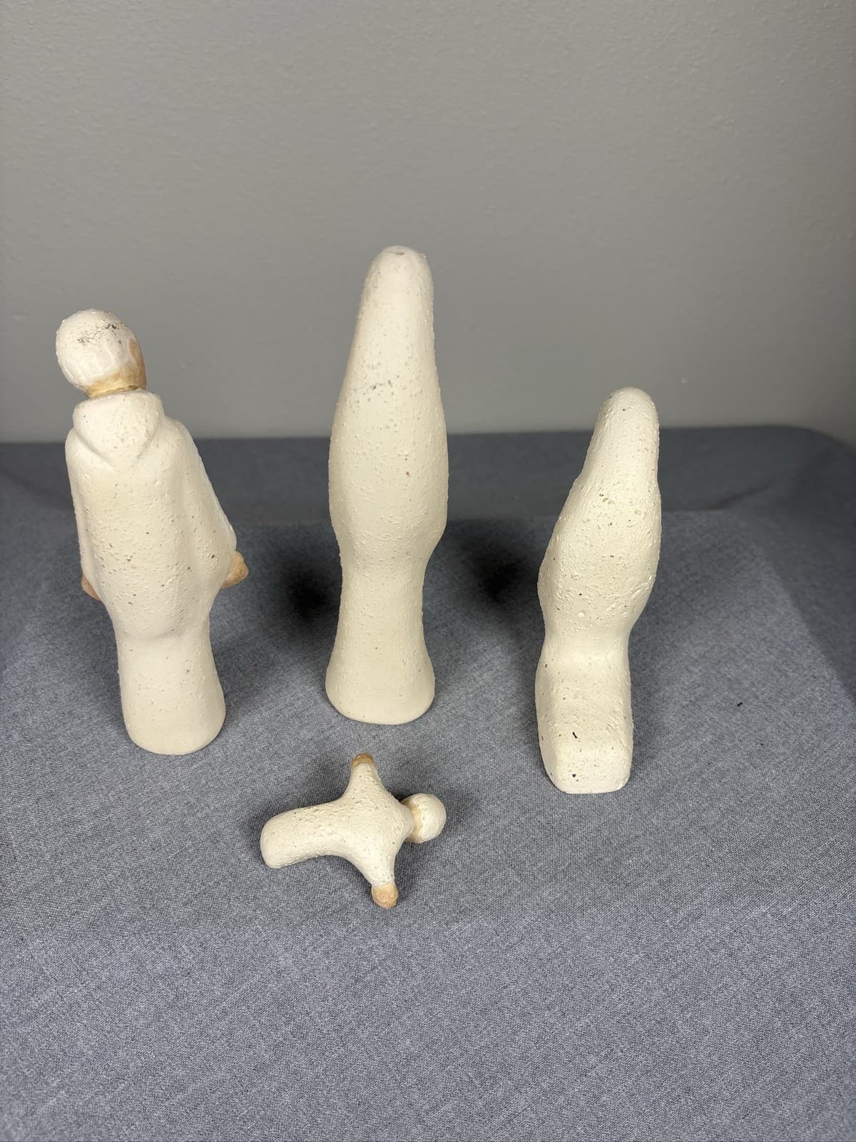 Abbey Press Grail St Meinrad Modernist Nativity Figurine Set 1972 - Thumbnail 6